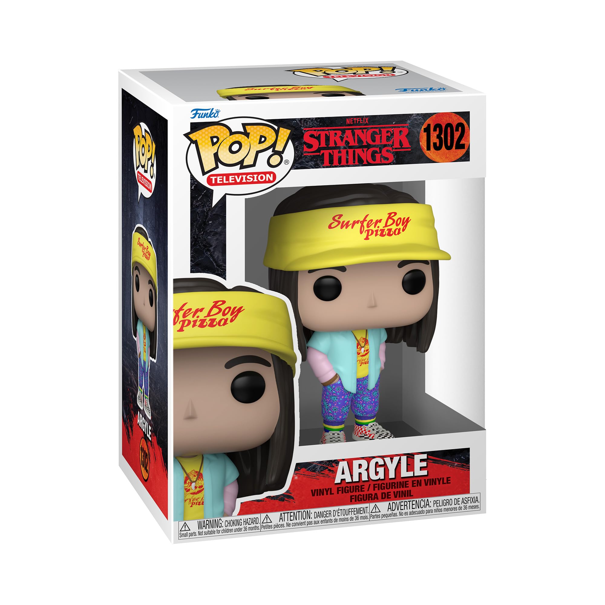 Funko Pop! Tv: Stranger Things - Argyle - Figura De Vinilo Coleccionable - Idea De Regalo- Mercancia Oficial - Juguetes Para NiñOs Y Adultos - Tv Fans - MuñEco Para Coleccionistas Y ExposicióN