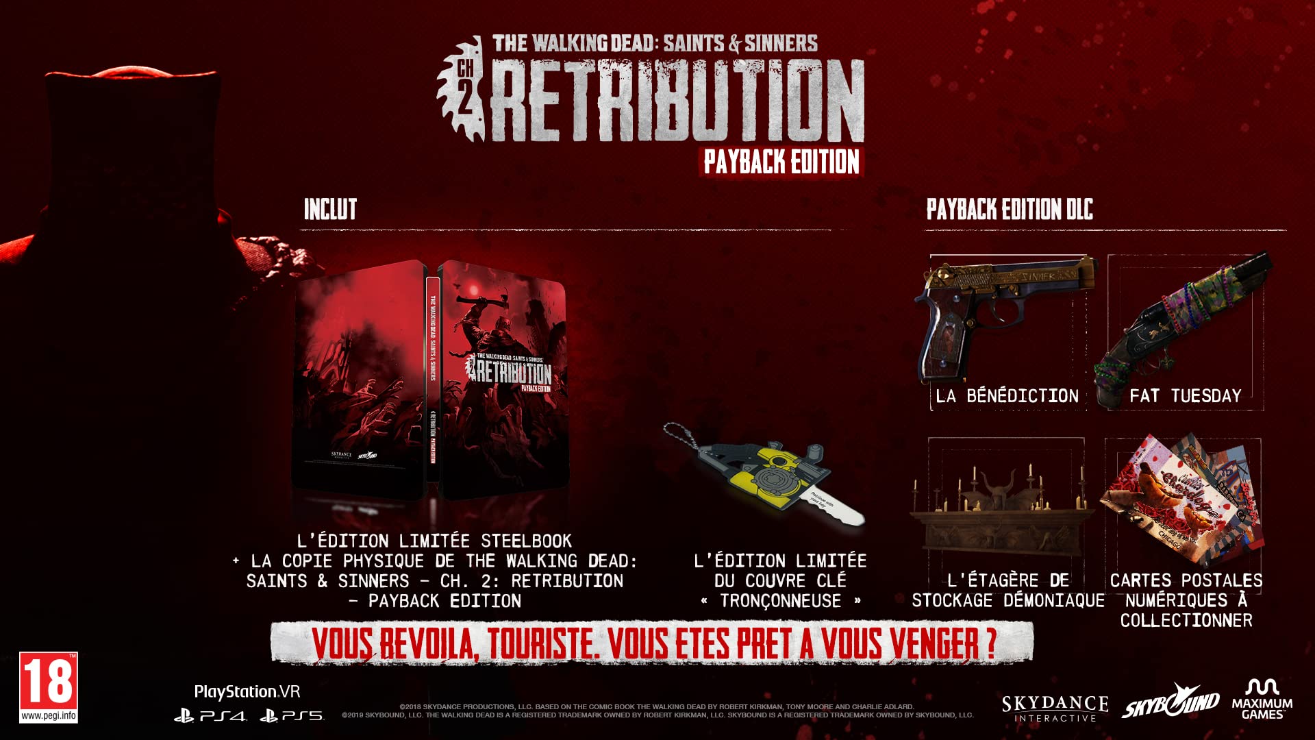 The Walking Dead: Saints And Sinners Chapter 2, Retribution - Payback Edition PS4 - [PAL ESP] - Nuevo