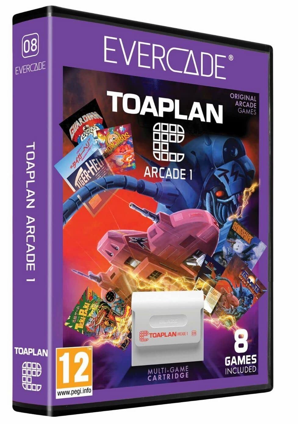 Cartucho Blaze Evercade Toaplan Arcade 1 (Retro)