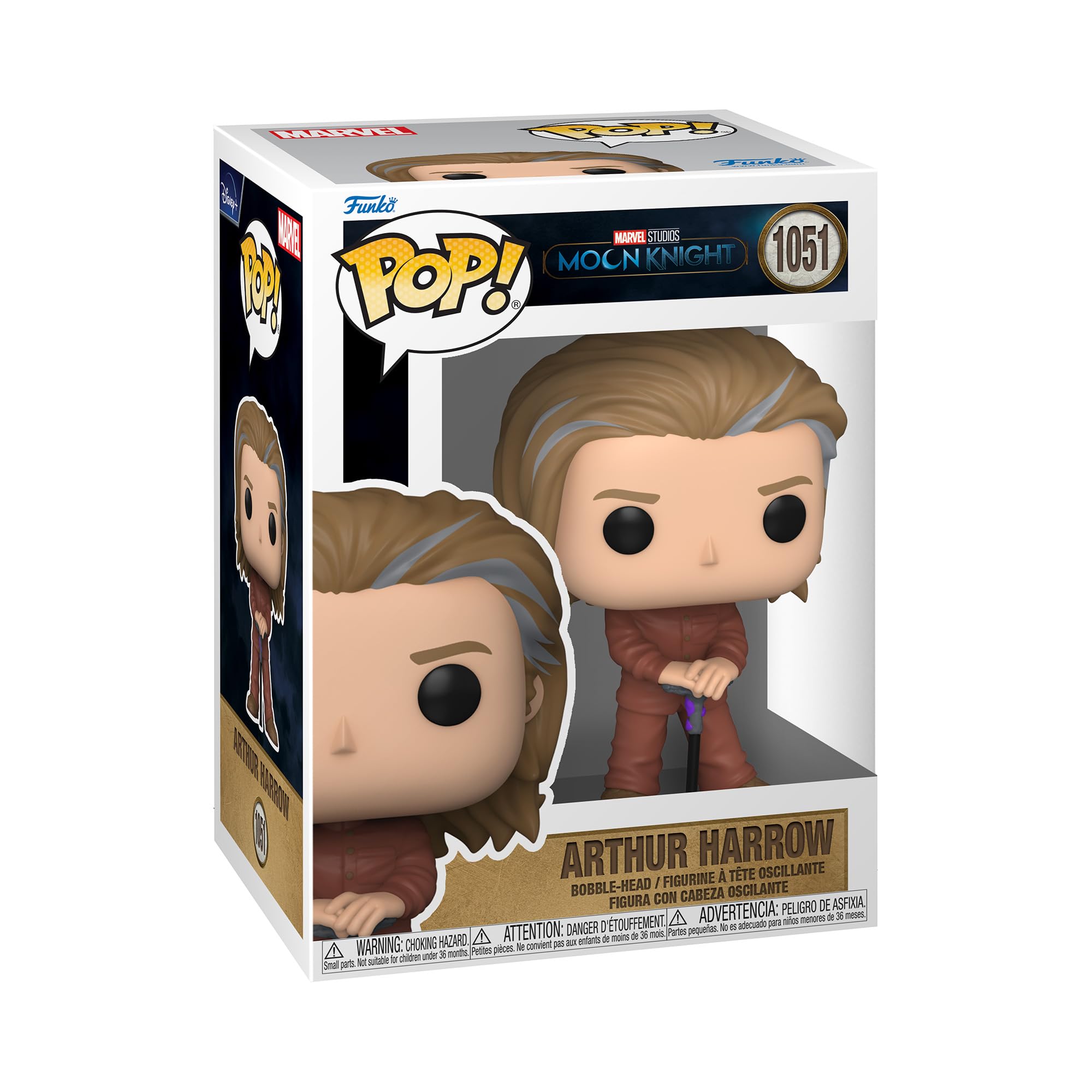 Funko Pop! Marvel: Moon Knight - Arthur Harrow - Figura De Vinilo Coleccionable - Idea De Regalo- Mercancia Oficial - Juguetes Para NiñOs Y Adultos - Tv Fans - MuñEco Para Coleccionistas Y ExposicióN