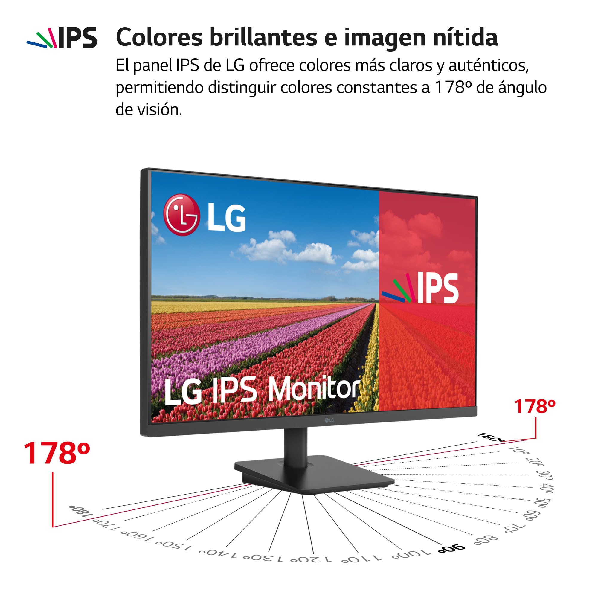 Monitor LG 27MS500-B 27'/ Full HD/ Negro