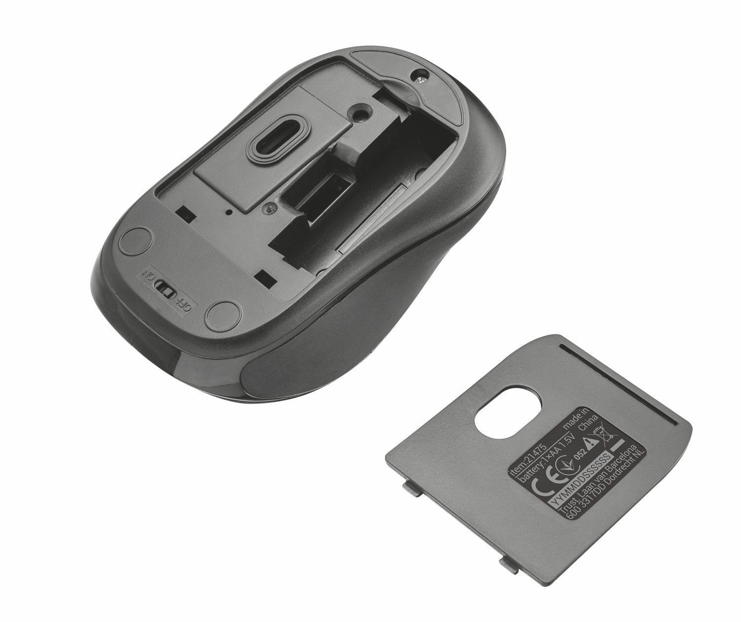 Trust Xani - Souris optique Bluetooth, noire