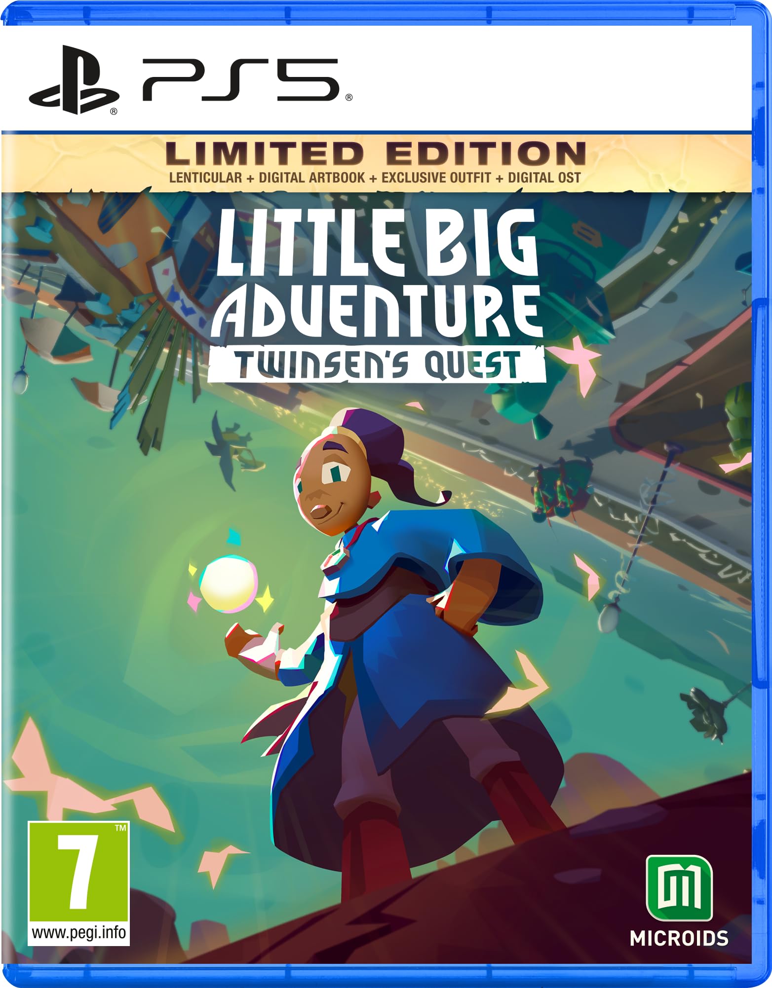 MICROÏDS Little Big Adventure - Twinsen's Quest Edición Limitada PS5 | Aventura Clásica Remasterizada
