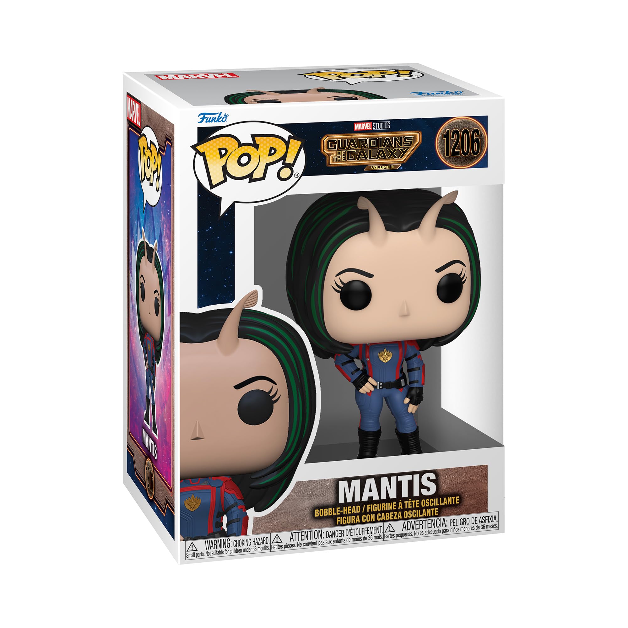 Funko Pop! Vinyle : Marvel - Les Gardiens de la Galaxie 3 - Mantis - Les Gardiens de la Galaxie - Figurine en Vinyle à Collectionner - Idée Cadeau - Marchandise Officielle - Jouets pour Enfants et Adultes