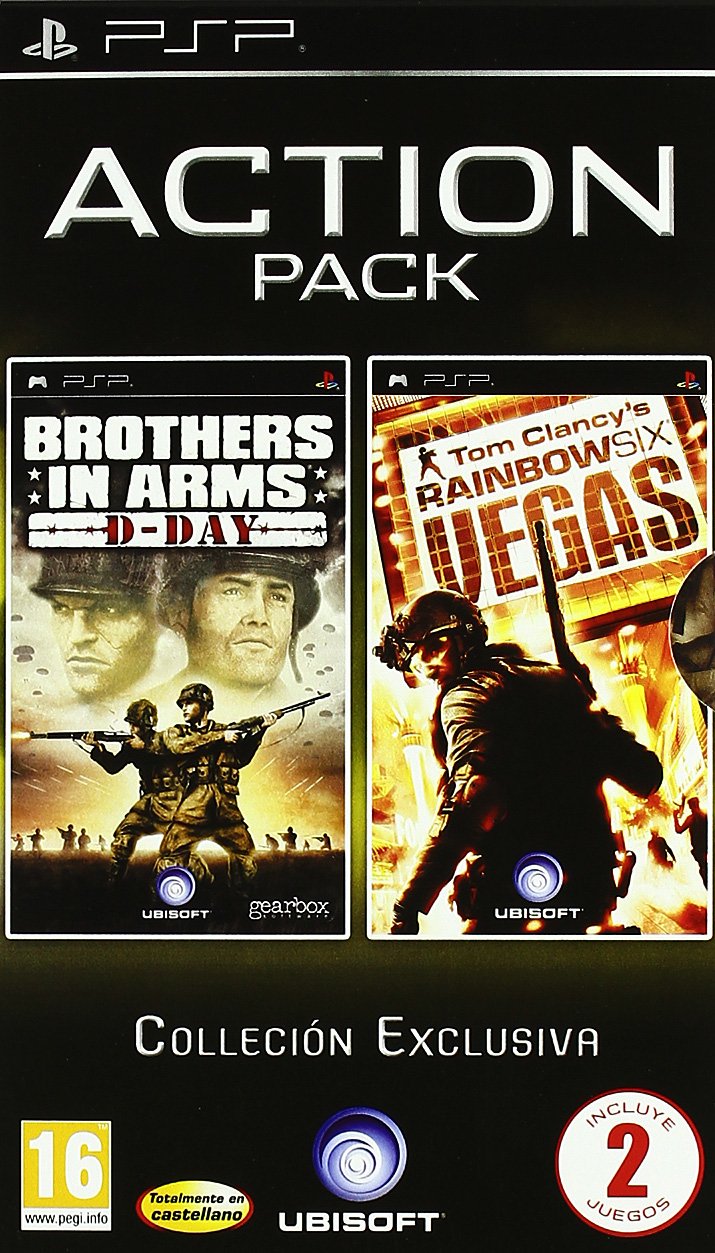 Brothers In Arms: D-Day + Rainbow Six Vegas PSP - [PAL ESP] - Nuevo