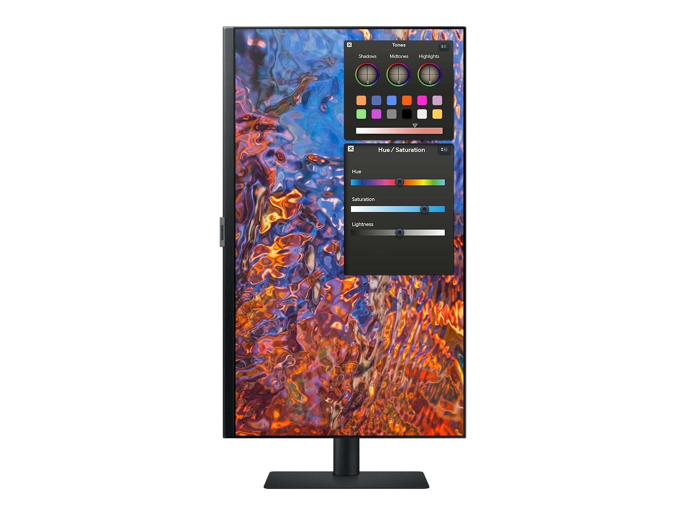 Monitor Profesional Samsung ViewFinity S8 S27B800PXU 27'/ 4K/ Regulable en altura/ Negro