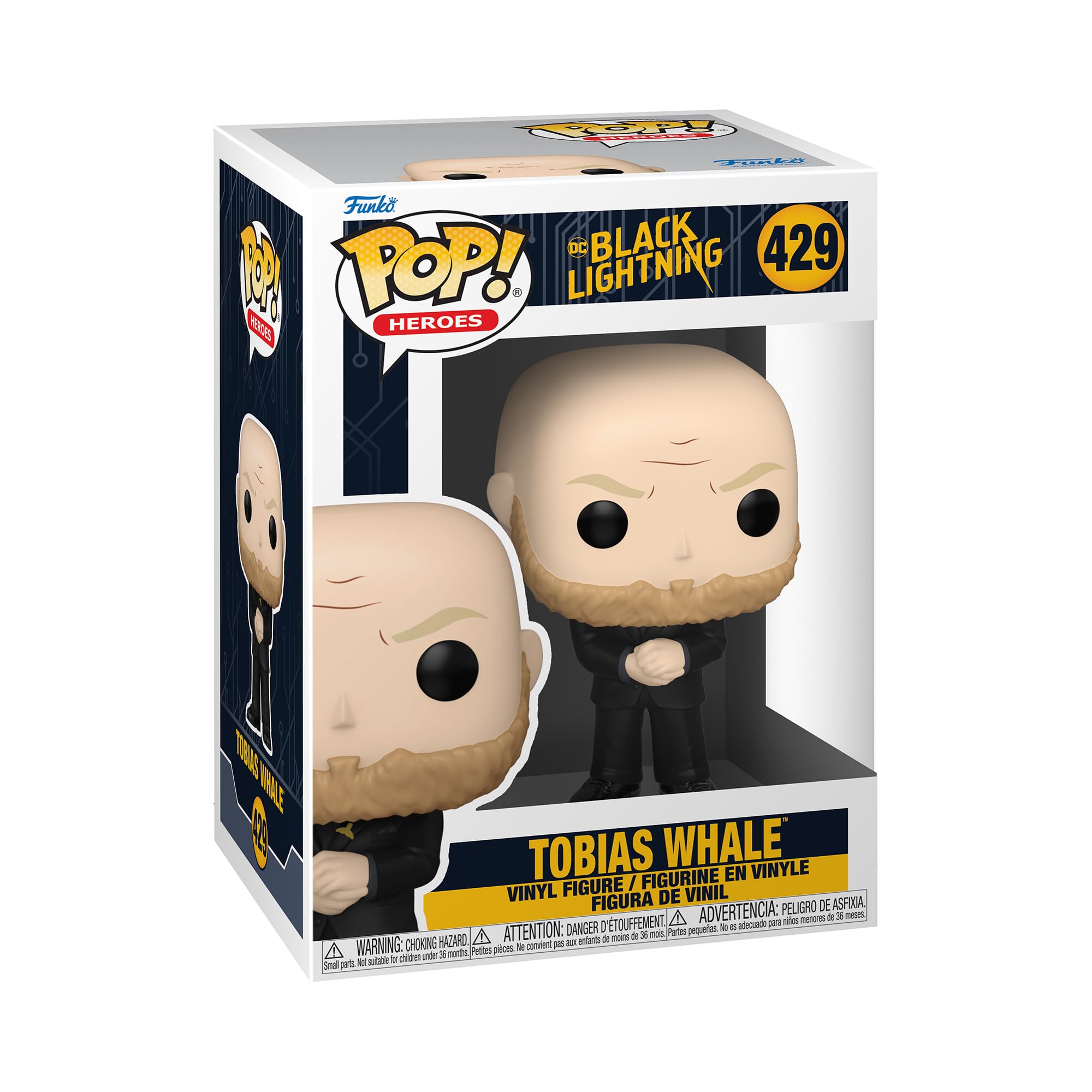 Funko Pop! Heroes: Black Lightning - Tobias Whale - Figura De Vinilo Coleccionable - Idea De Regalo- Mercancia Oficial - Juguetes Para NiñOs Y Adultos - Tv Fans - MuñEco Para Coleccionistas