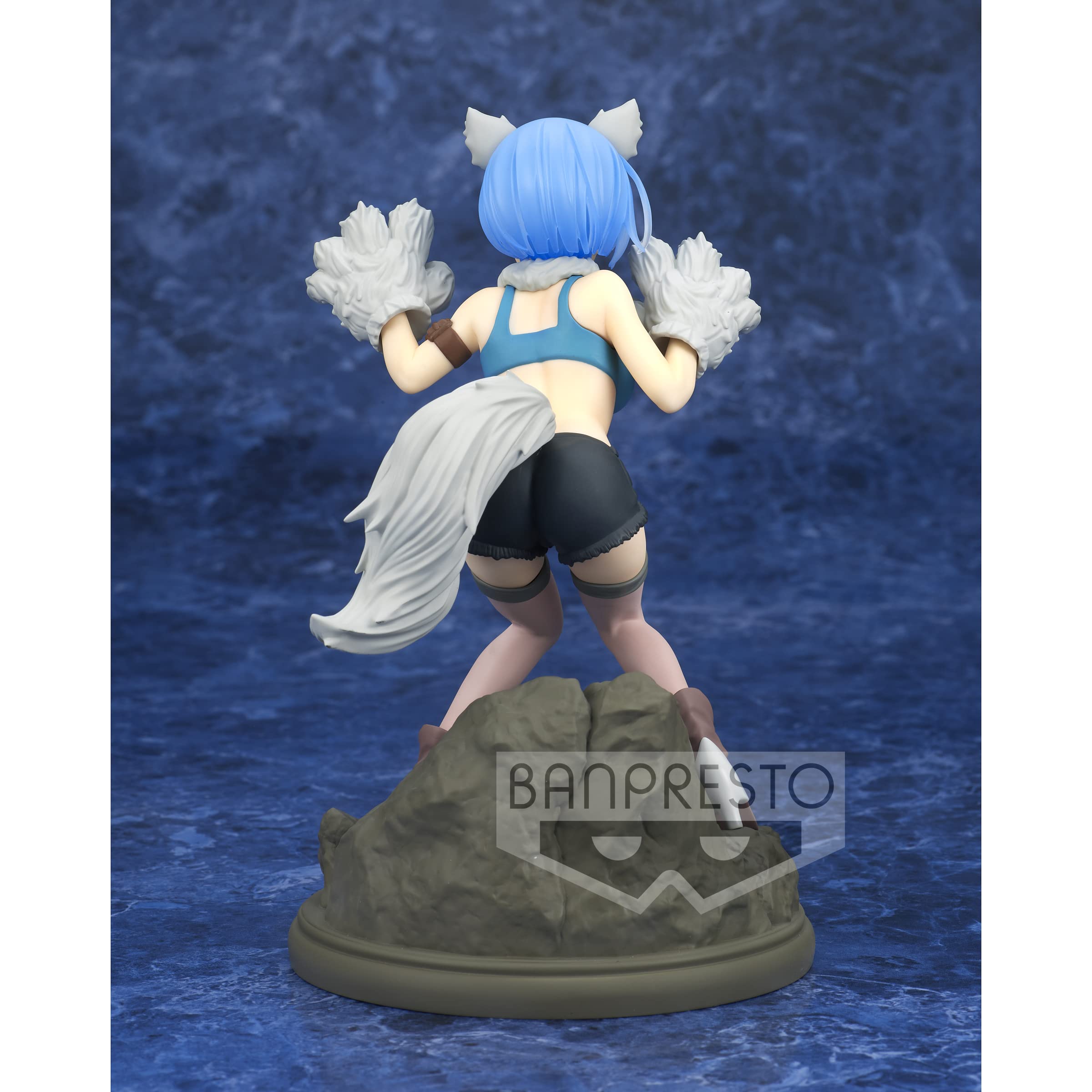 Banpresto Figura Rem Anime Re:Zero-Starting Life In Another World - Espresto Est- Monster Motions B18358