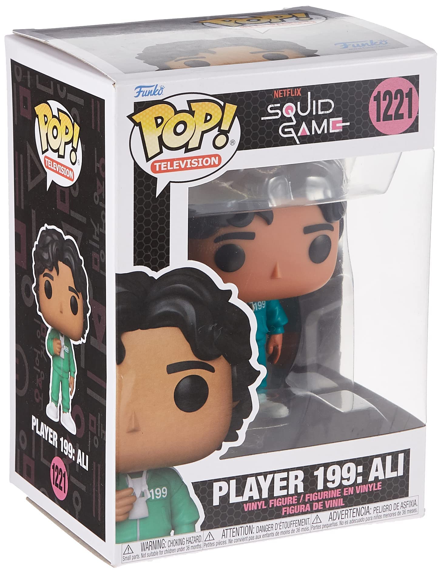 Funko Pop! Tv: Squid Game - Ali 199 - El Juego Del Calamar - Figura De Vinilo Coleccionable - Idea De Regalo- Mercancia Oficial - Juguetes Para NiñOs Y Adultos - Tv Fans - MuñEco Para Coleccionistas