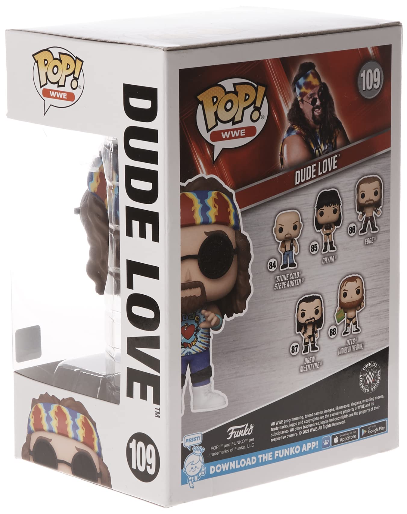 Funko Pop! Wwe: Dude Love - Mick Foley - Figura De Vinilo Coleccionable - Idea De Regalo- Mercancia Oficial - Juguetes Para NiñOs Y Adultos - Sports Fans - MuñEco Para Coleccionistas Y ExposicióN