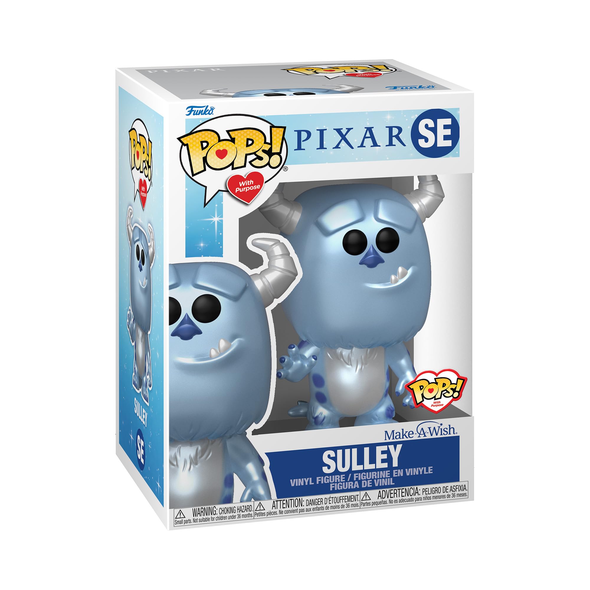 Pop Make A Wish Sulley Metallic Vinyl Figure