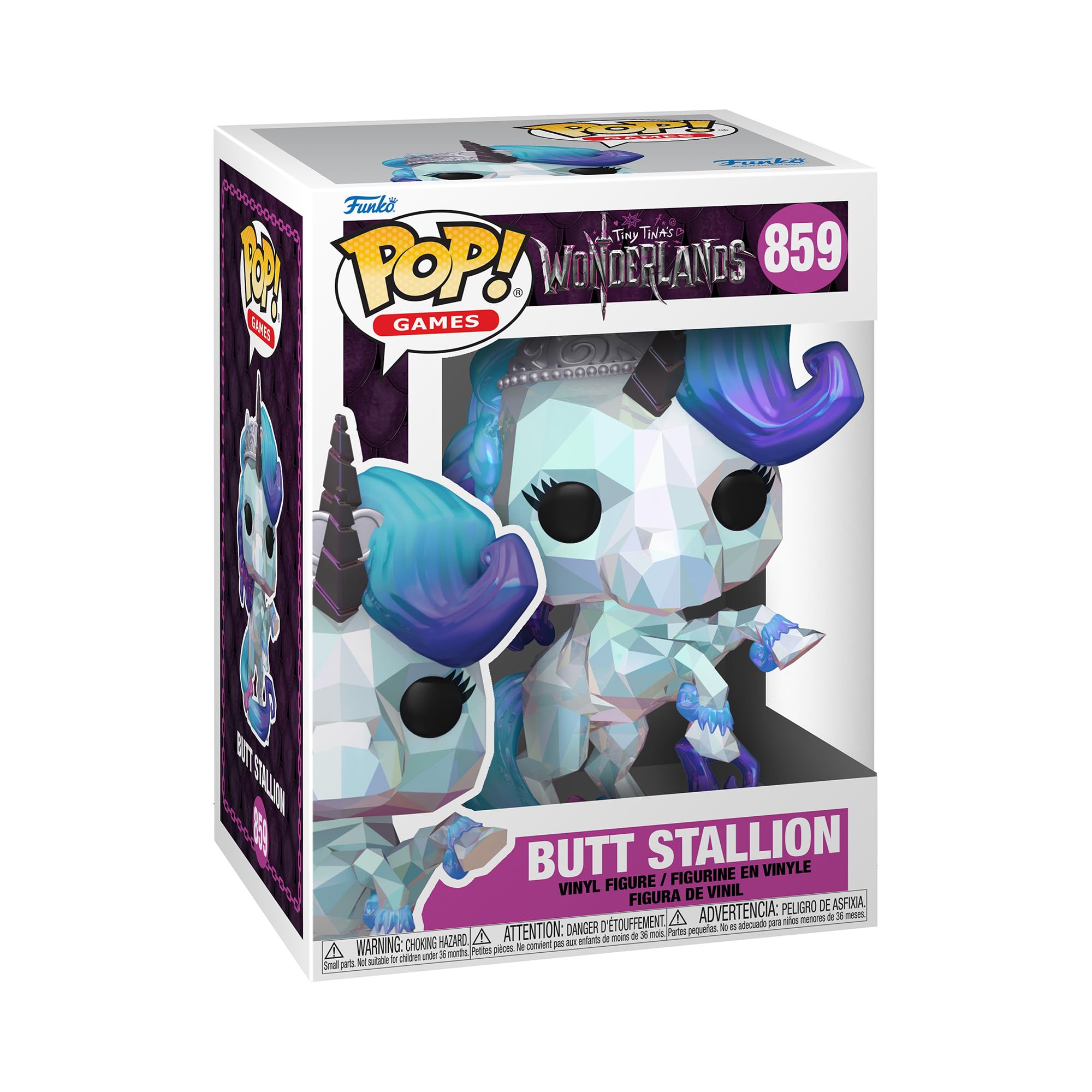 Funko Pop! Games: Butt Stallion - Tiny Tina'S Wonderland - Collectable Vinyl Figure For Display - Gift Idea - Official Merchandise - Toys For Ki DS - & Adults - Games Fans - Model Figure For Collectors