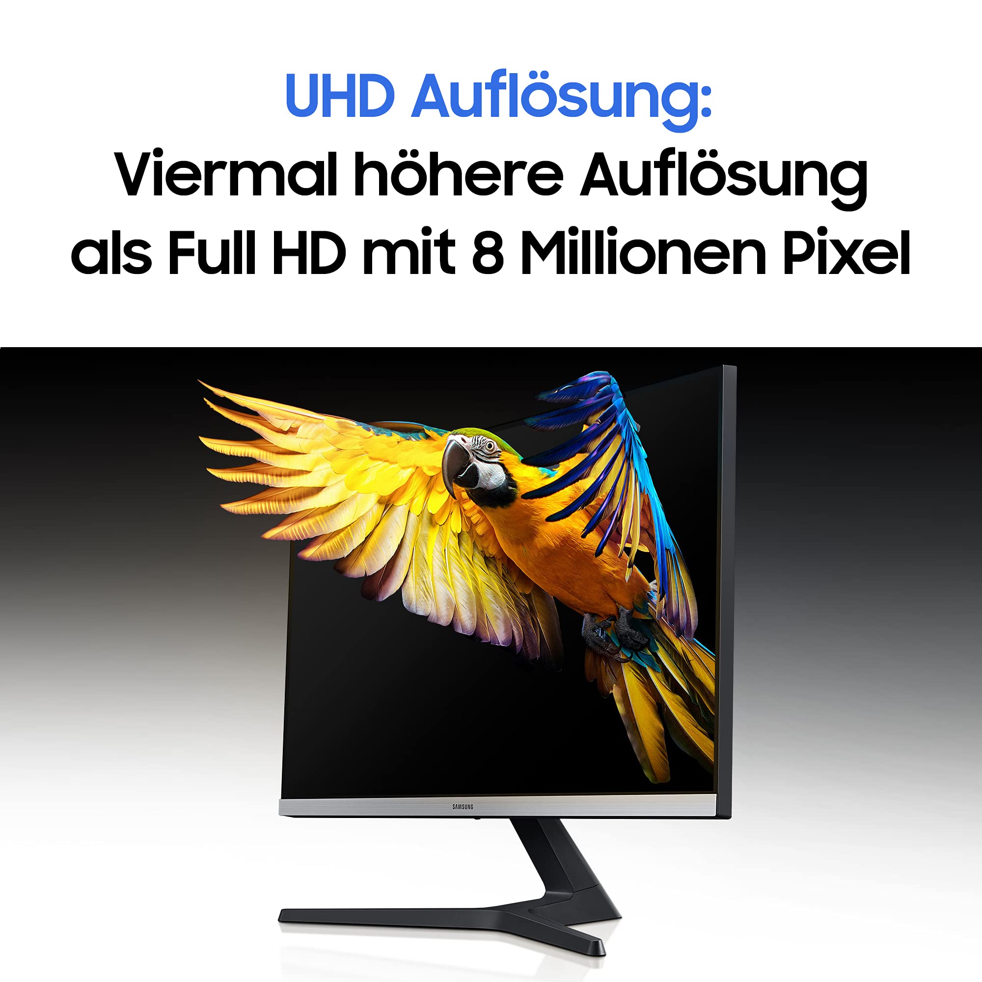 Monitor Profesional Samsung U28R550UQP 28'/ 4K/ Gris