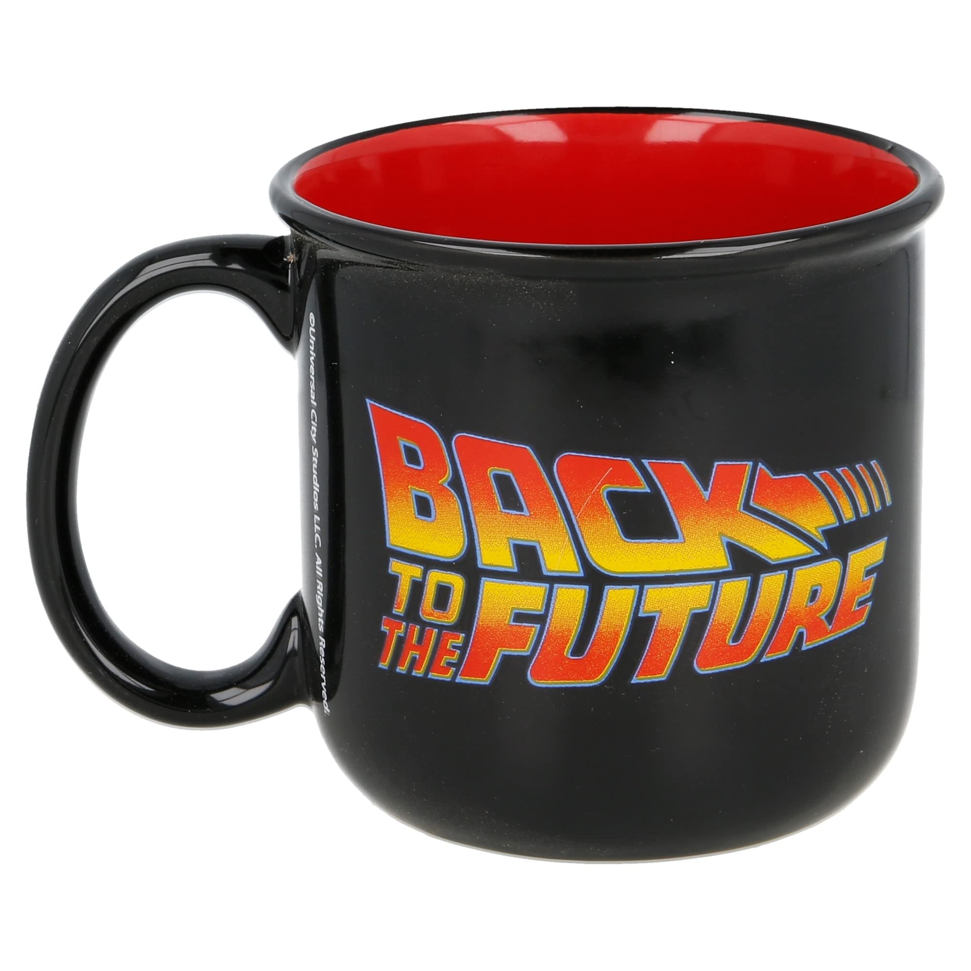 Stor8412497043507ceráMica Desayuno Taza En Regalo Caja, 400 Ml Capacidad, Regreso Al Futuro