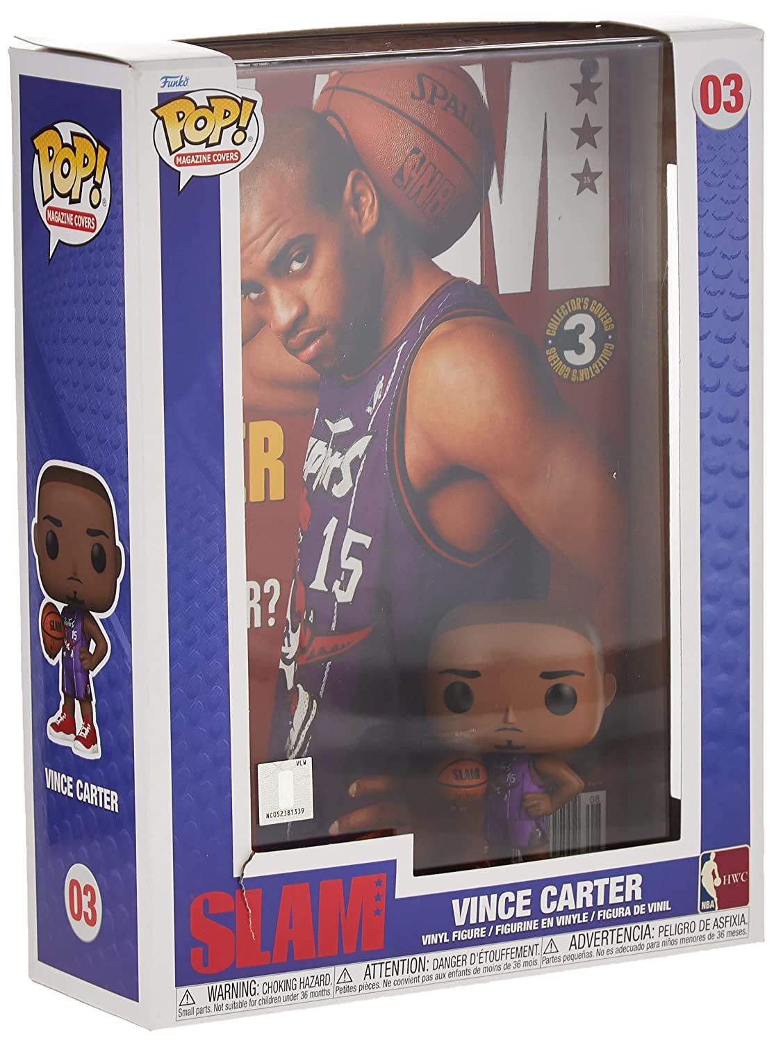 Funko Pop! Nba Cover: Slam - Dwayne Wade - Vince Carter - Nba + Slam Magazine - Figura De Vinilo Coleccionable - Idea De Regalo- Mercancia Oficial - Juguetes Para NiñOs Y Adultos - Sports Fans