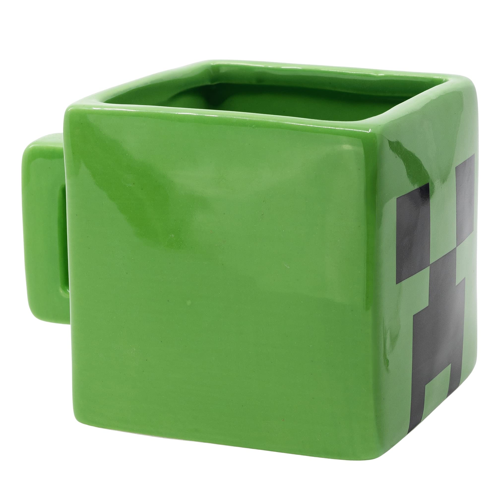 Merchandising Minecraft Taza CeráMica 3d 440 Ml - En Caja Regalo