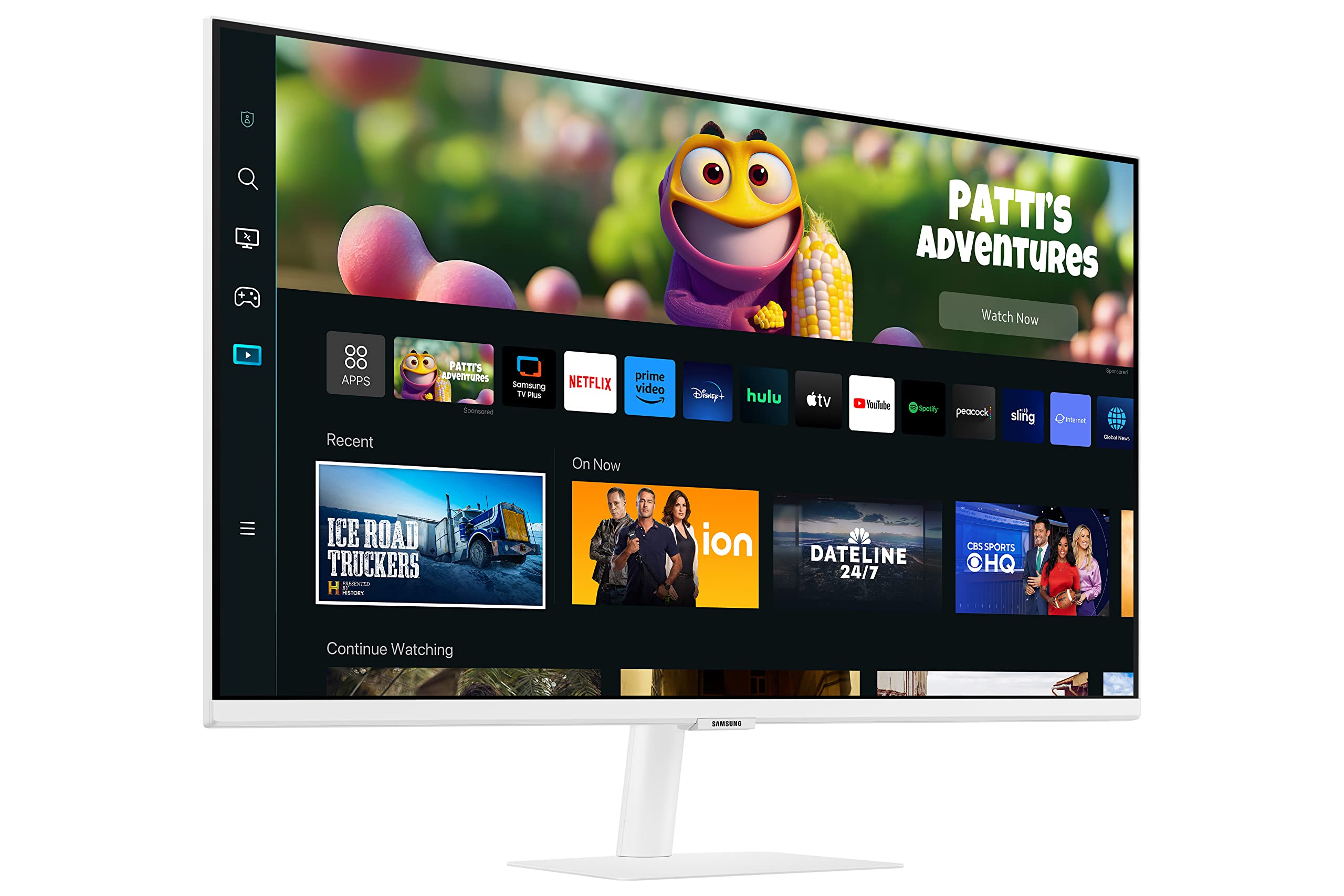 Smart Monitor Samsung M5 S27CM501EU 27'/ Full HD/ Smart TV/ Multimedia/ Blanco