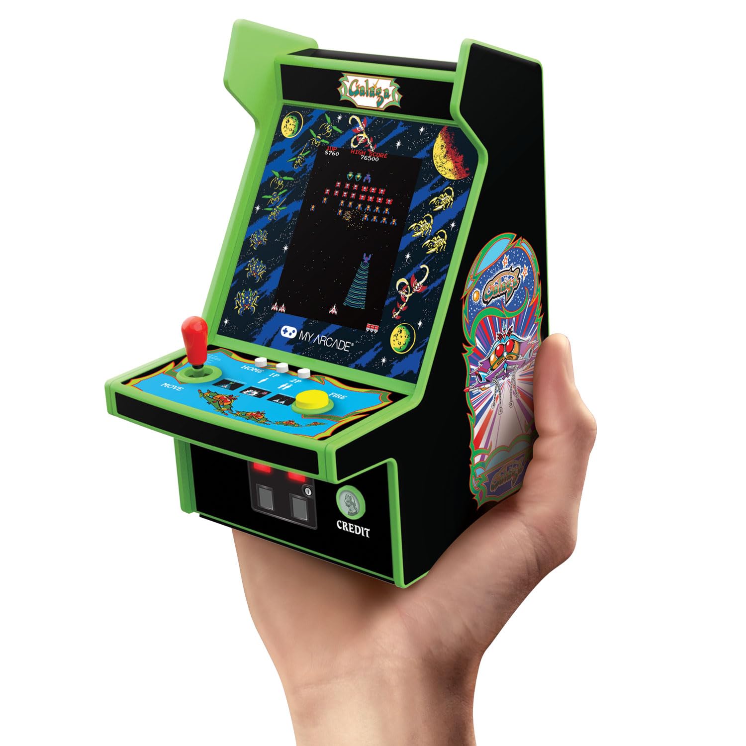 MY ARCADE DGUNL-4195 Galaga/Galaxian Micro Player Pro Arcade rétro portable