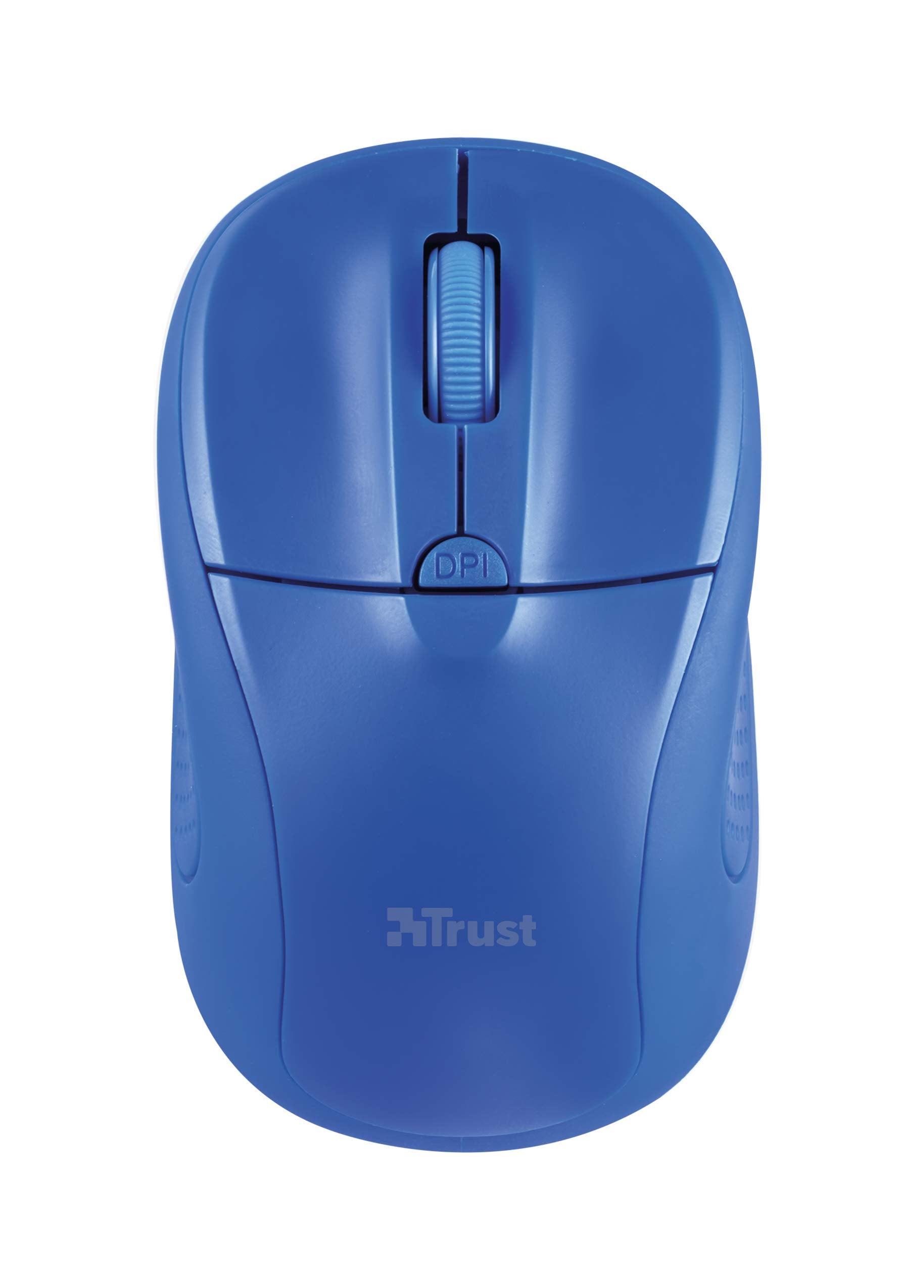 Trust Primo Souris optique sans fil, souris pour ordinateur portable, récepteur USB stockable, 1000-1600 dpi, pour droitiers et gauchers, souris sans fil pour PC, ordinateur portable, Mac – Noir