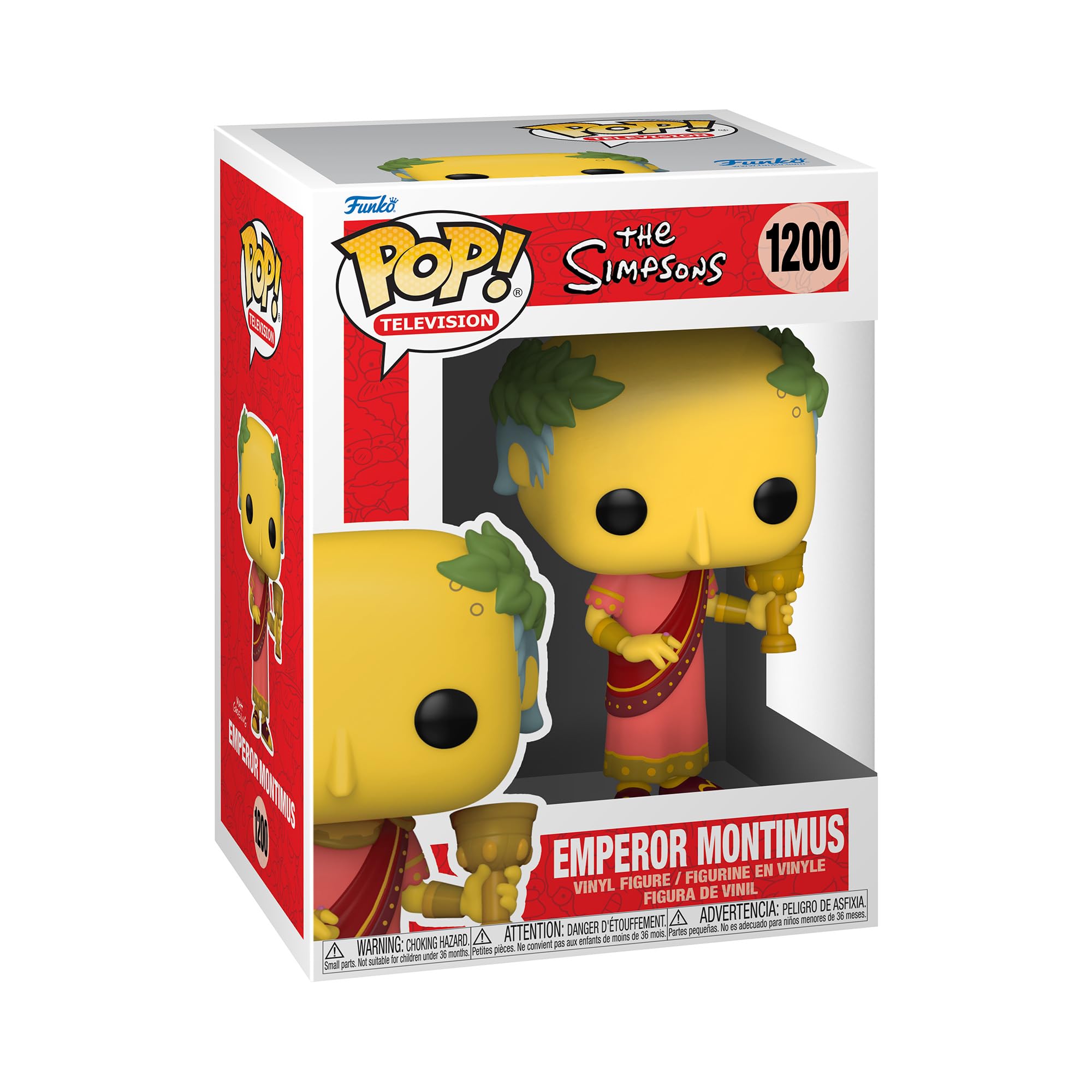 Funko Pop! Animation: Simpsons - Mr. Burns - Emperor Montimus - The Simpsons - Figura De Vinilo Coleccionable - Idea De Regalo- Mercancia Oficial - Juguetes Para NiñOs Y Adultos - Tv Fans