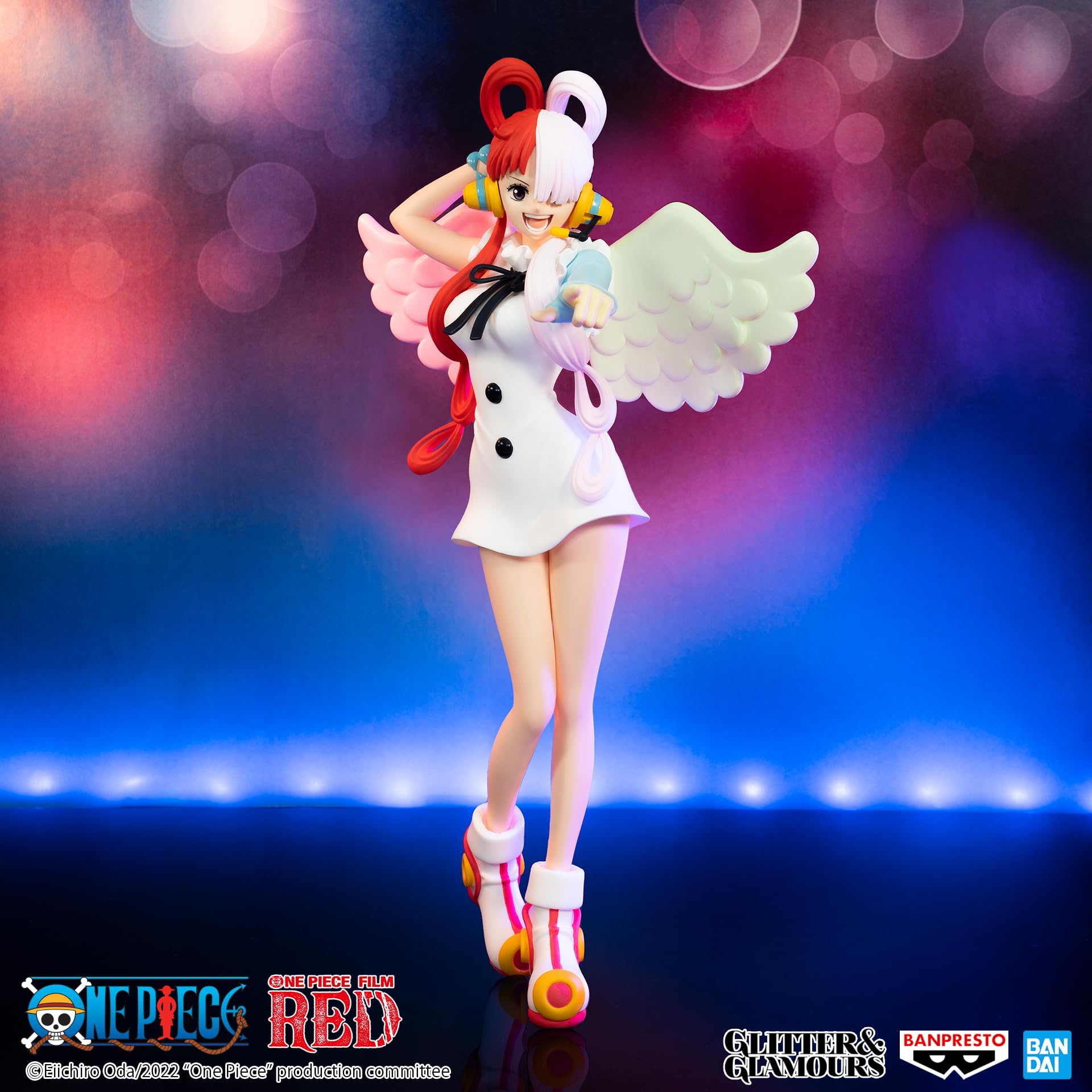 Banpresto Figura De AccióN Uta One Piece Film Red Glitter&Glamours 22cm Multicolor Bp88410