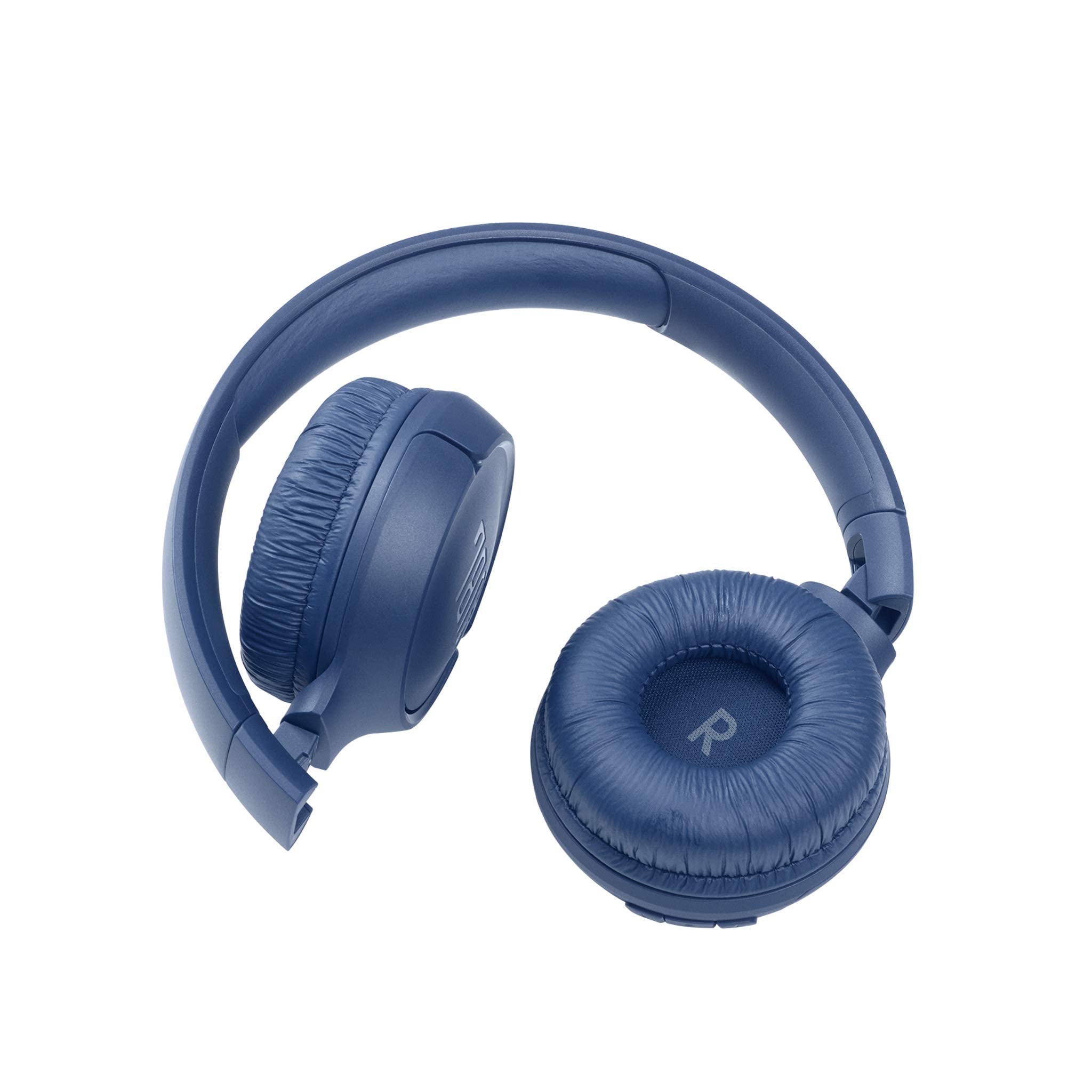 JBL Tune 510 BT Auriculares inalámbricos on-ear con tecnología Bluetooth, ligeros, cómodos y plegables, hasta 40h de batería, Siri y Asistente de Google, con conexión multipunto, azul