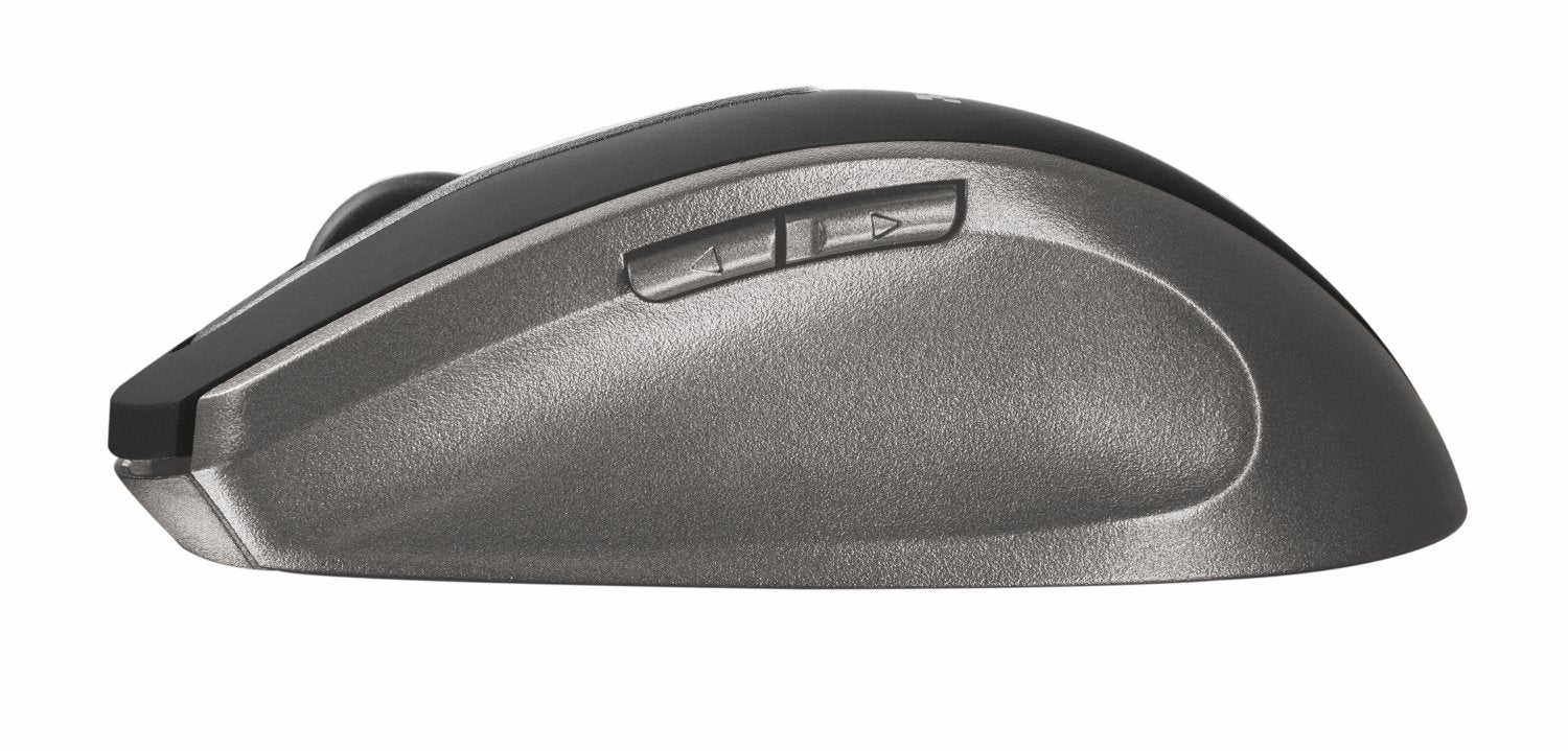 Trust EasyClick - Grande souris sans fil, noire