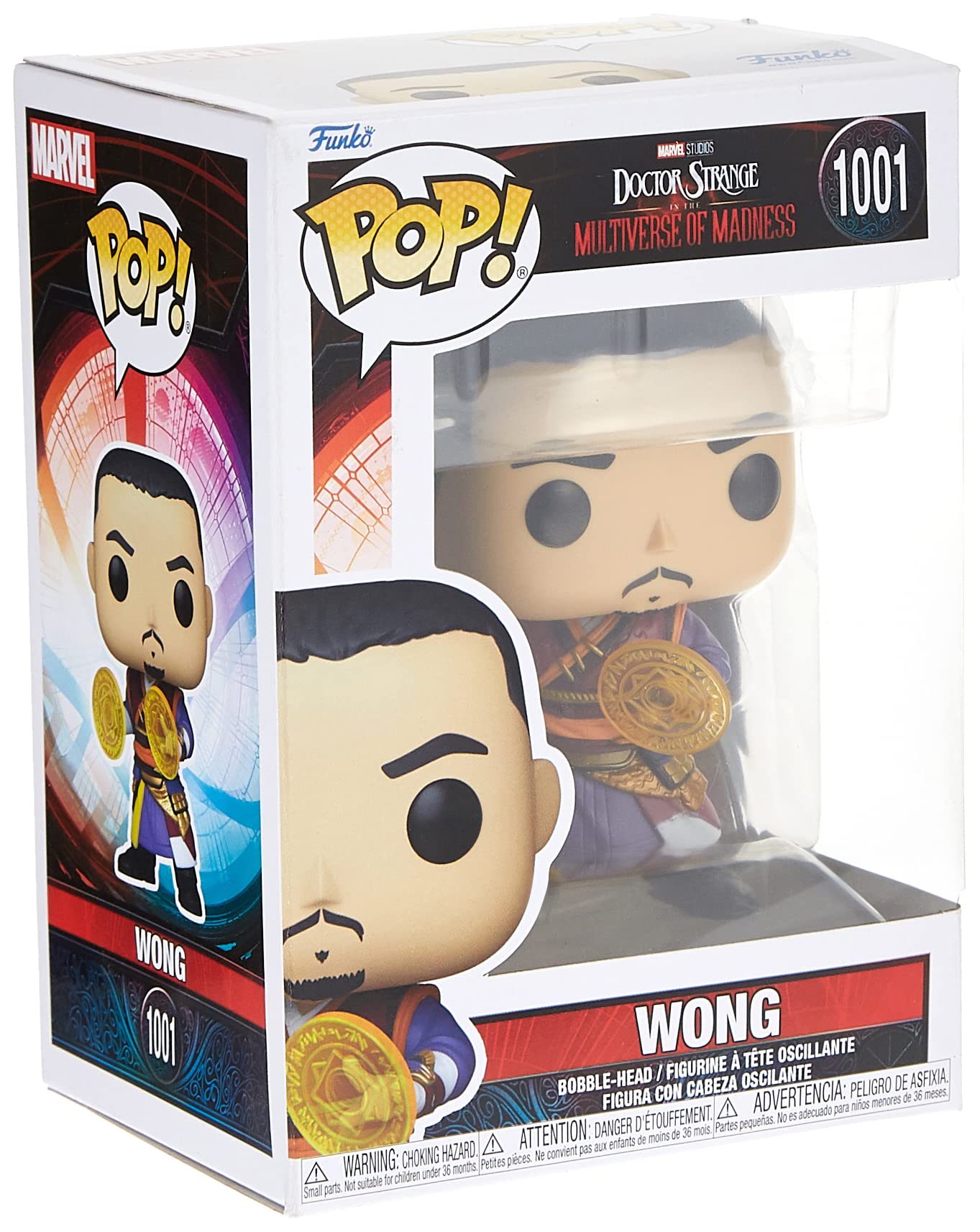 Funko Pop! Marvel: - Wong - Doctor Strange - Figura De Vinilo Coleccionable - Idea De Regalo- Mercancia Oficial - Juguetes Para NiñOs Y Adultos - Movies Fans - MuñEco Para Coleccionistas Y ExposicióN