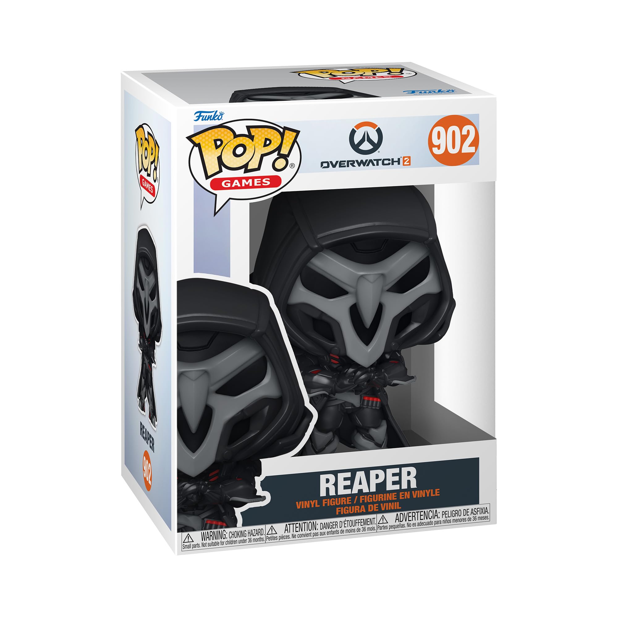 Funko Pop! Games: Overwatch 2- Reaper - Figura De Vinilo Coleccionable - Idea De Regalo- Mercancia Oficial - Juguetes Para NiñOs Y Adultos - Video Games Fans - MuñEco Para Coleccionistas Y ExposicióN