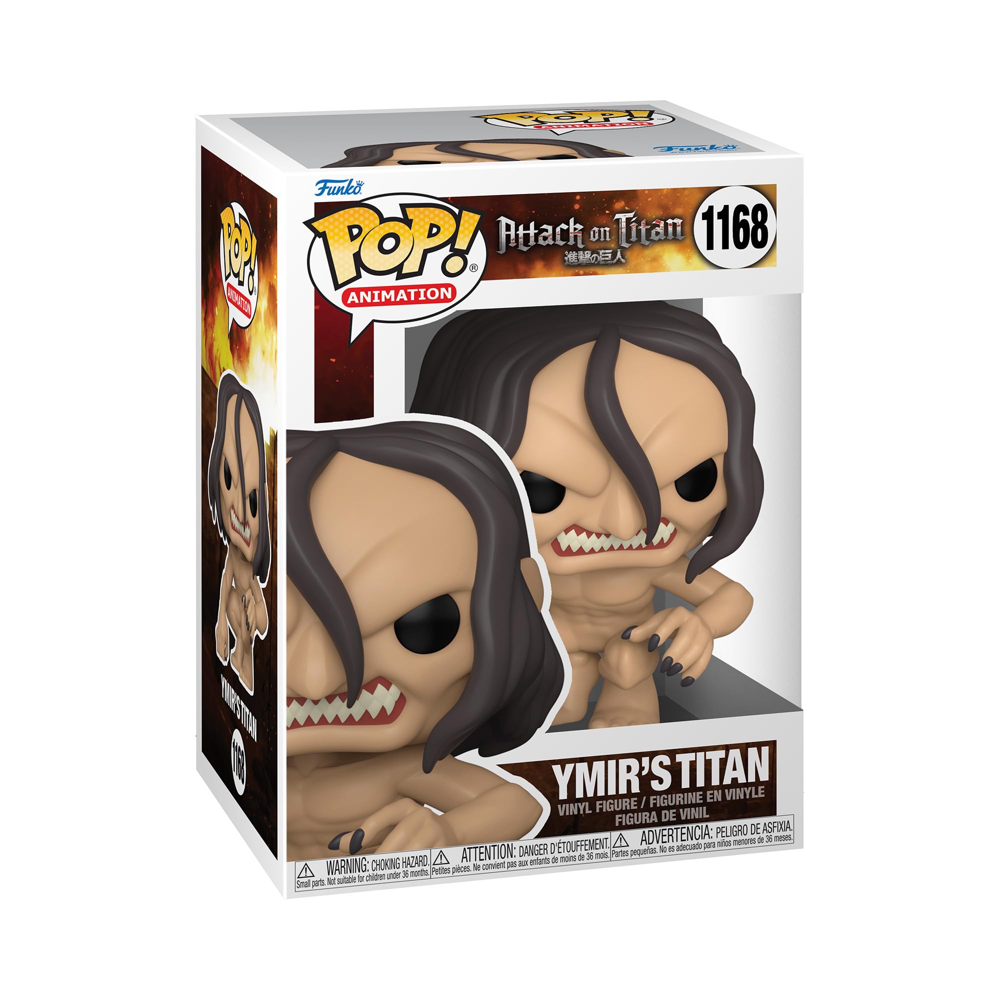 Funko Pop! Animation : Aot - Ymir's Titan - Attack On Titan - Figurine en vinyle à collectionner - Idée cadeau - Marchandise officielle - Jouets pour enfants et adultes - Fans d'Anime