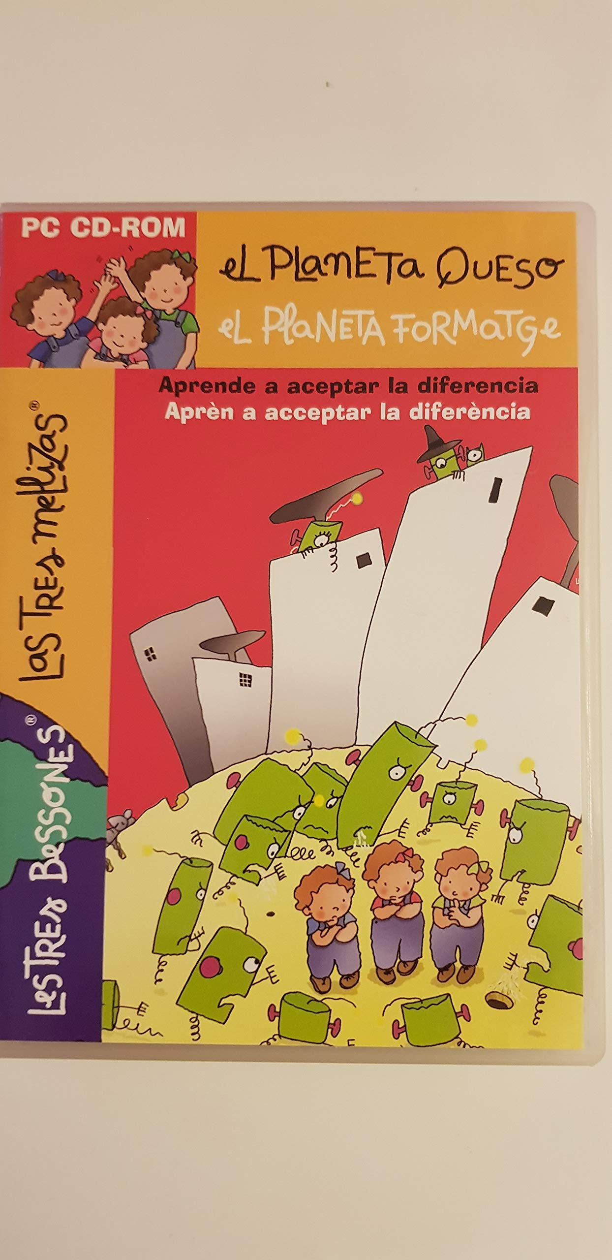 Les trois jumeaux et la planète fromage (CD-rom) réf.20807 (+3 ans)