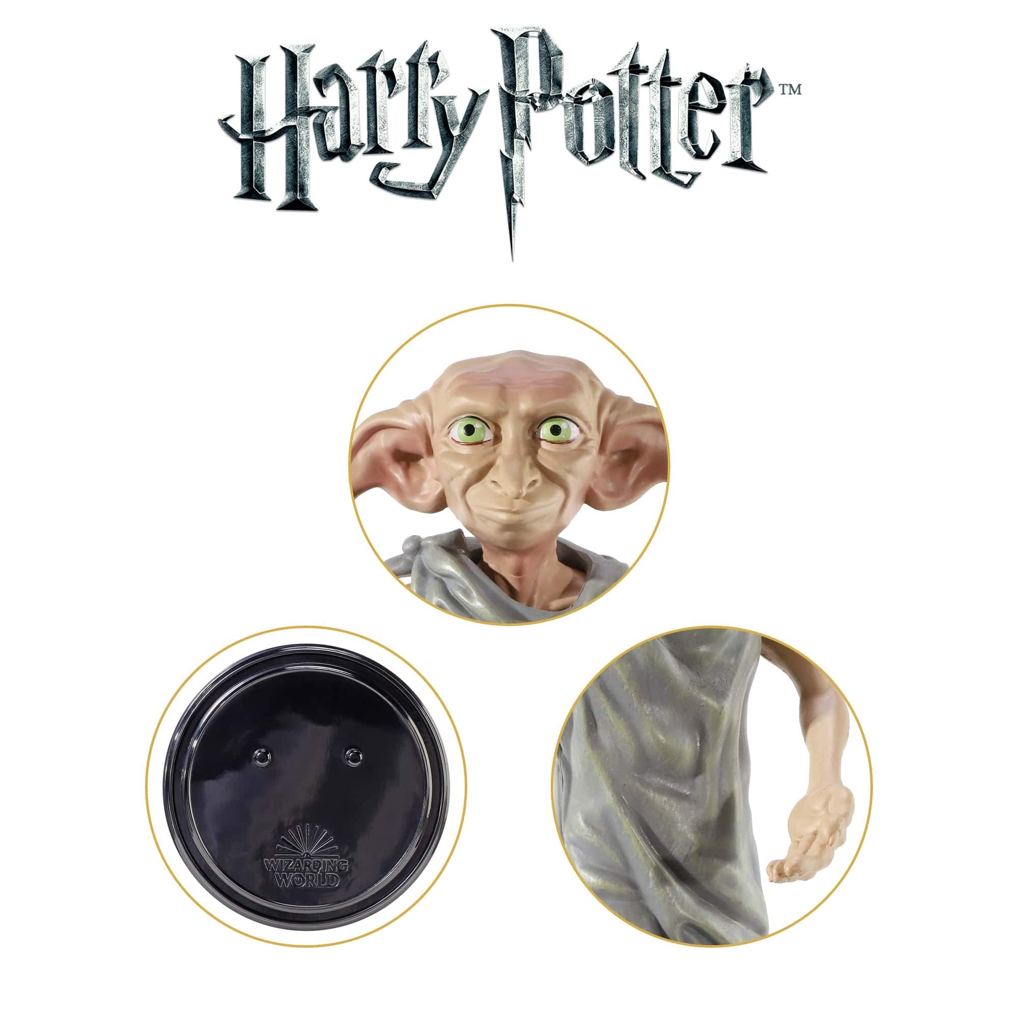 Bendifyg Figurine Harry Potter Dobby – Figurine Harry Potter/Collection Harry Potter – Marchandise Harry Potter – Cadeaux Harry Potter