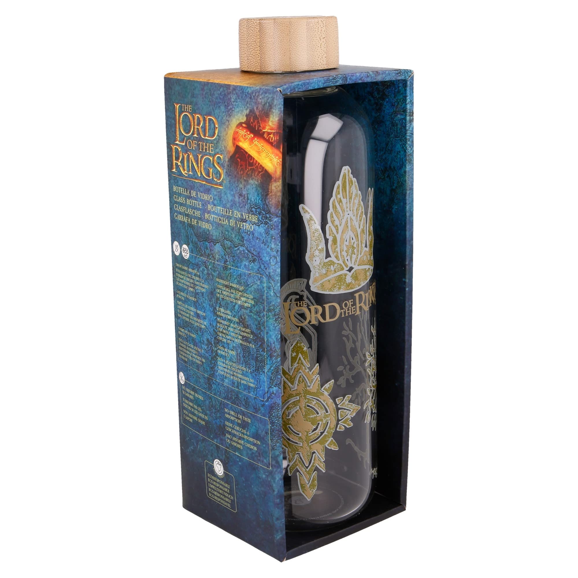 Stor8412497020638vidrio Botella, 1030 Ml Capacidad, SeñOr De Los Anillos