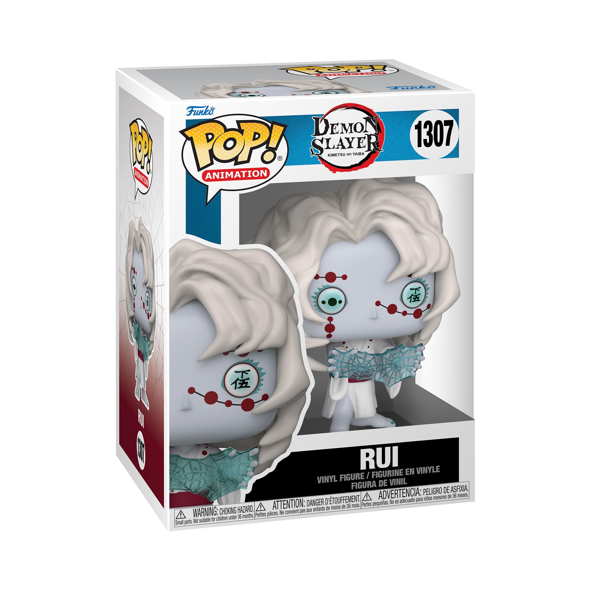 Funko Pop! Animation: Demon Slayer - Rui - Guardianes De La Noche - Figura De Vinilo Coleccionable - Idea De Regalo - Mercancia Oficial - Juguetes Para NiñOs Y Adultos - Anime Fans