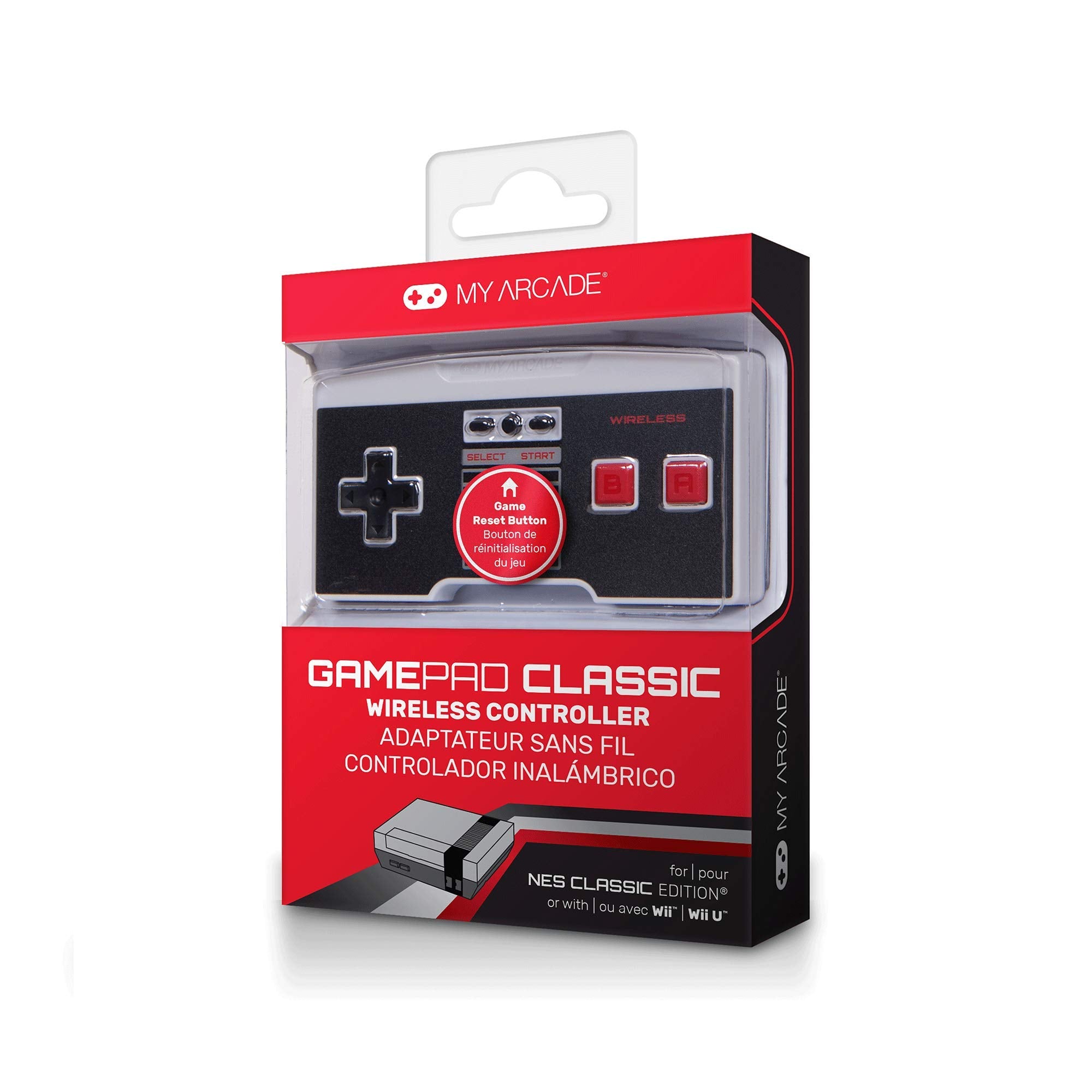 Mandos Y Controles Retro Gaming Wireless Para Nes Classic (Retro)