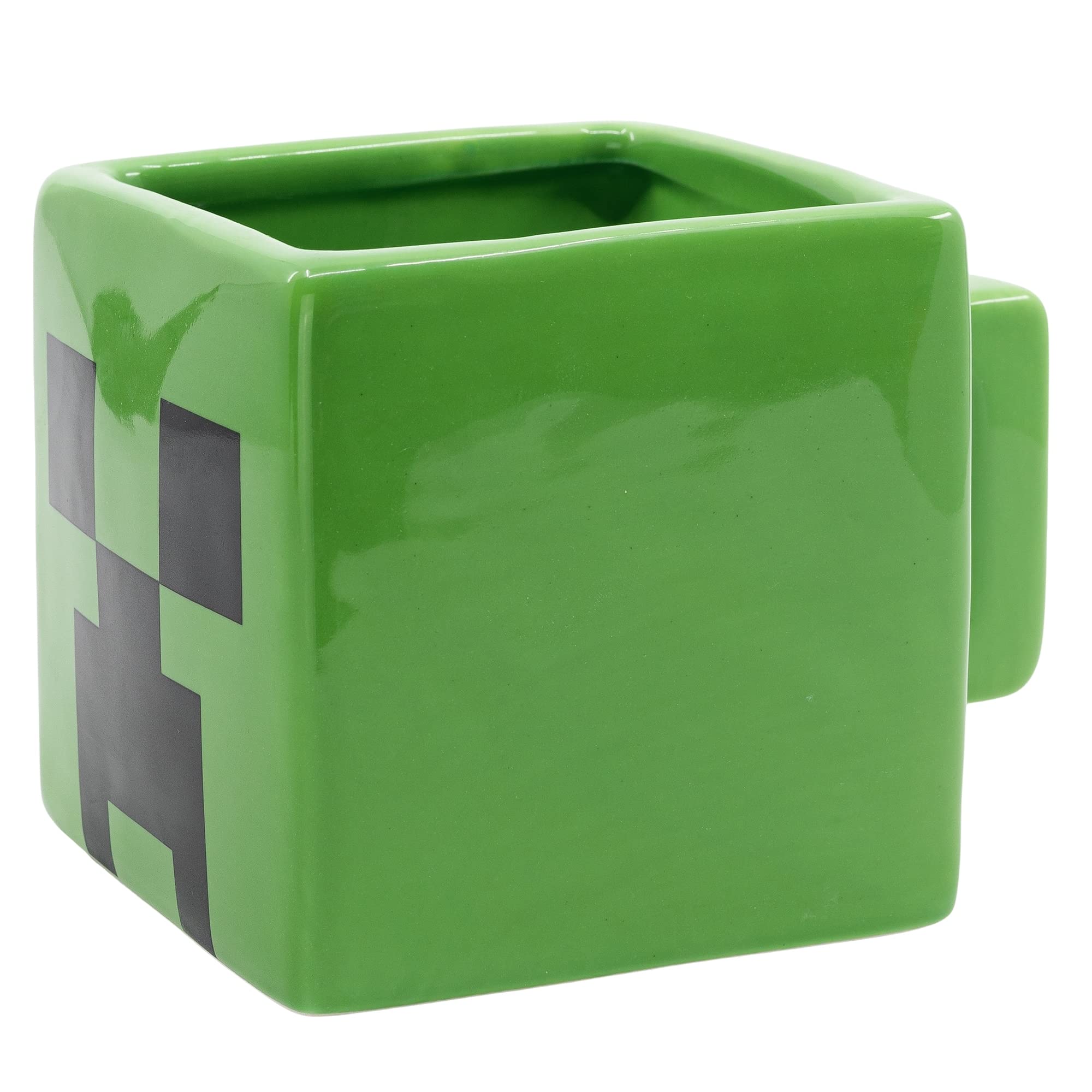 Merchandising Minecraft Taza CeráMica 3d 440 Ml - En Caja Regalo