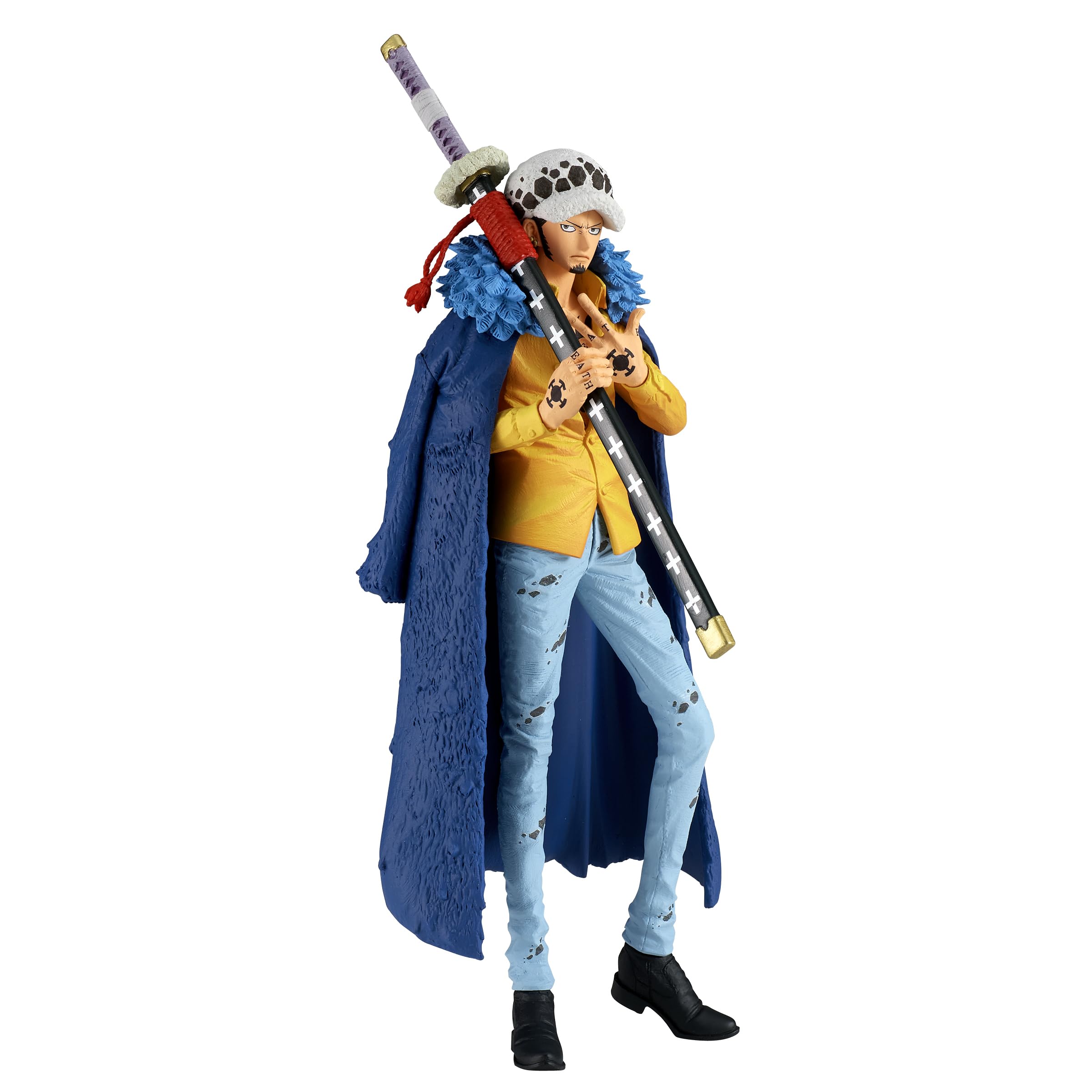 MuñEcos Y Figuras Banpresto One Piece Trafalgar Law Wanokuni Multicolor 23 Cm - King Of Artist