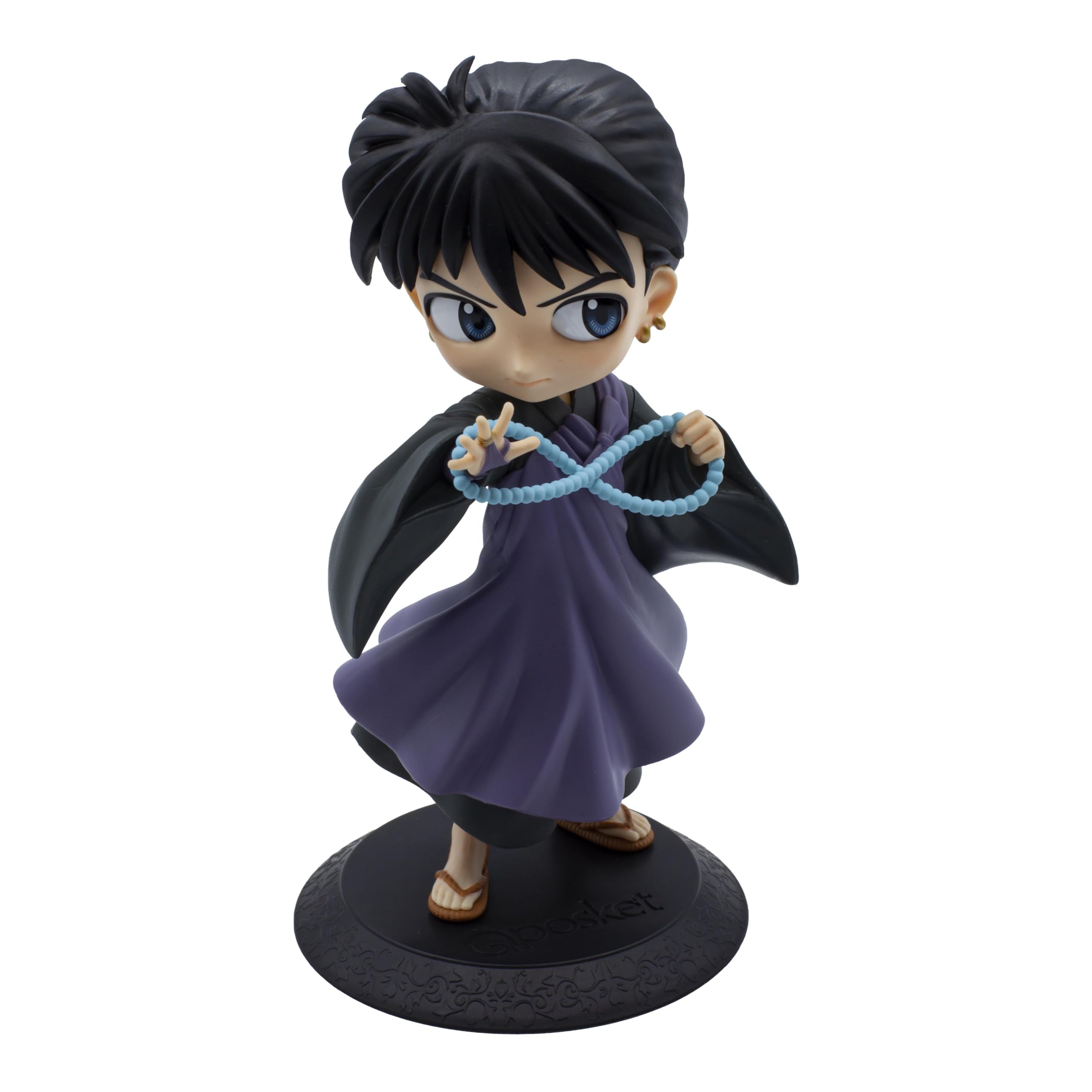 Banpresto Figura Q Posket Miroku Inuyasha, 14 Cm Multicolor Bp88123