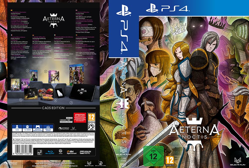 Aeterna Noctis Caos Edition PS4 - PAL ESP - Nuevo