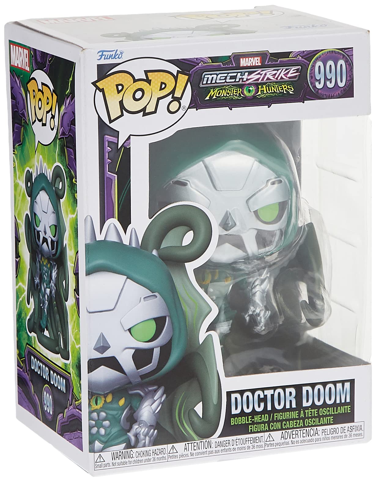 Funko Pop! Marvel : Monster Hunters - Dr. Doom - Marvel Comics - Marvel Comics - Figurine en vinyle à collectionner - Idée cadeau - Produit officiel - Jouets pour enfants et adultes - Fans de bandes dessinées