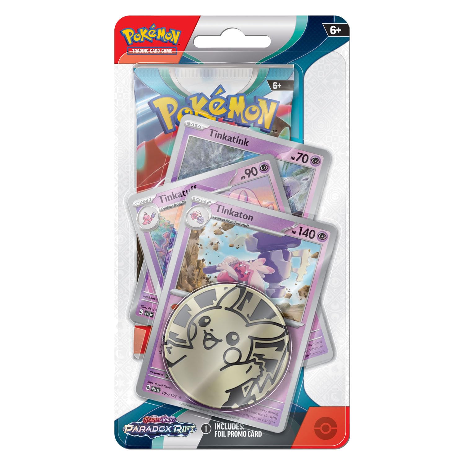 PokéMon Trading Card Game Scarlet Y Violet 04 Paradox Rift Premium Checklane