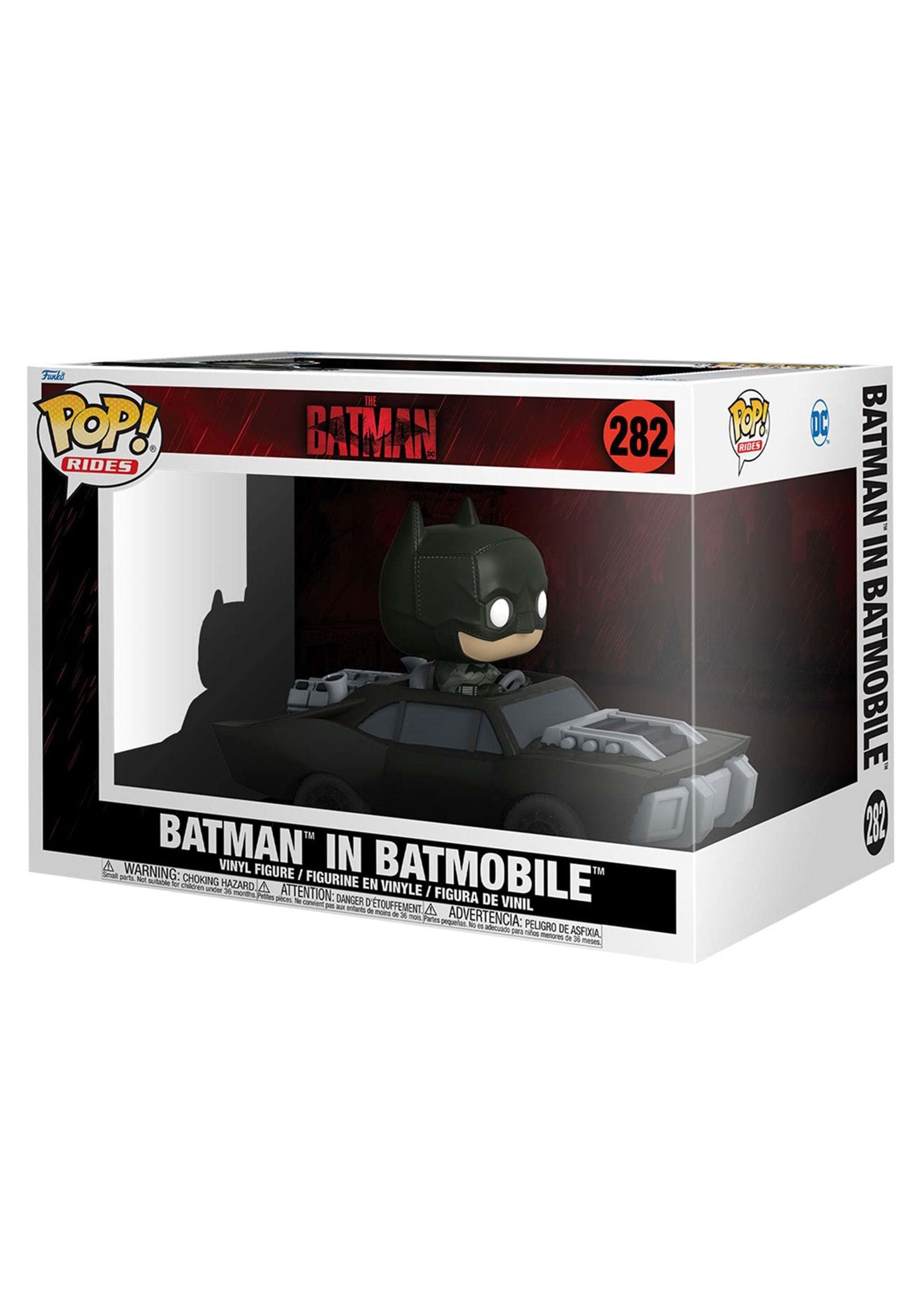 Funko Pop! Ride Super Deluxe: - Batman - Dc The Batman - Figura De Vinilo Coleccionable - Idea De Regalo- Mercancia Oficial - Juguetes Para NiñOs Y Adultos - Movies Fans - MuñEco Para Coleccionistas