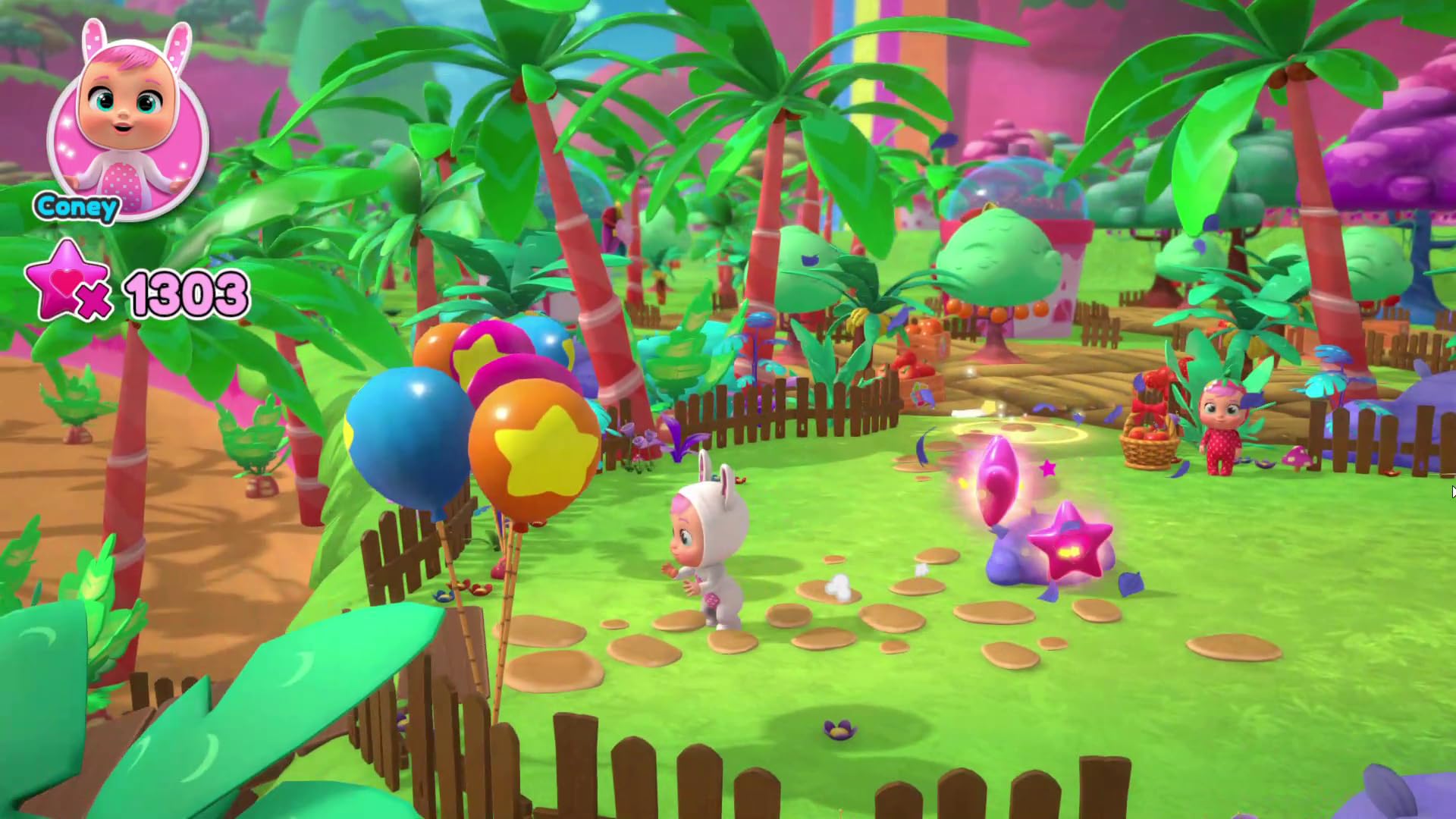 Tesura Games Bebés Llorones Lágrimas Mágicas: El Gran Juego - Aventura Infantil con Pegatinas Gratis y Torneos en Mundos Fantásticos