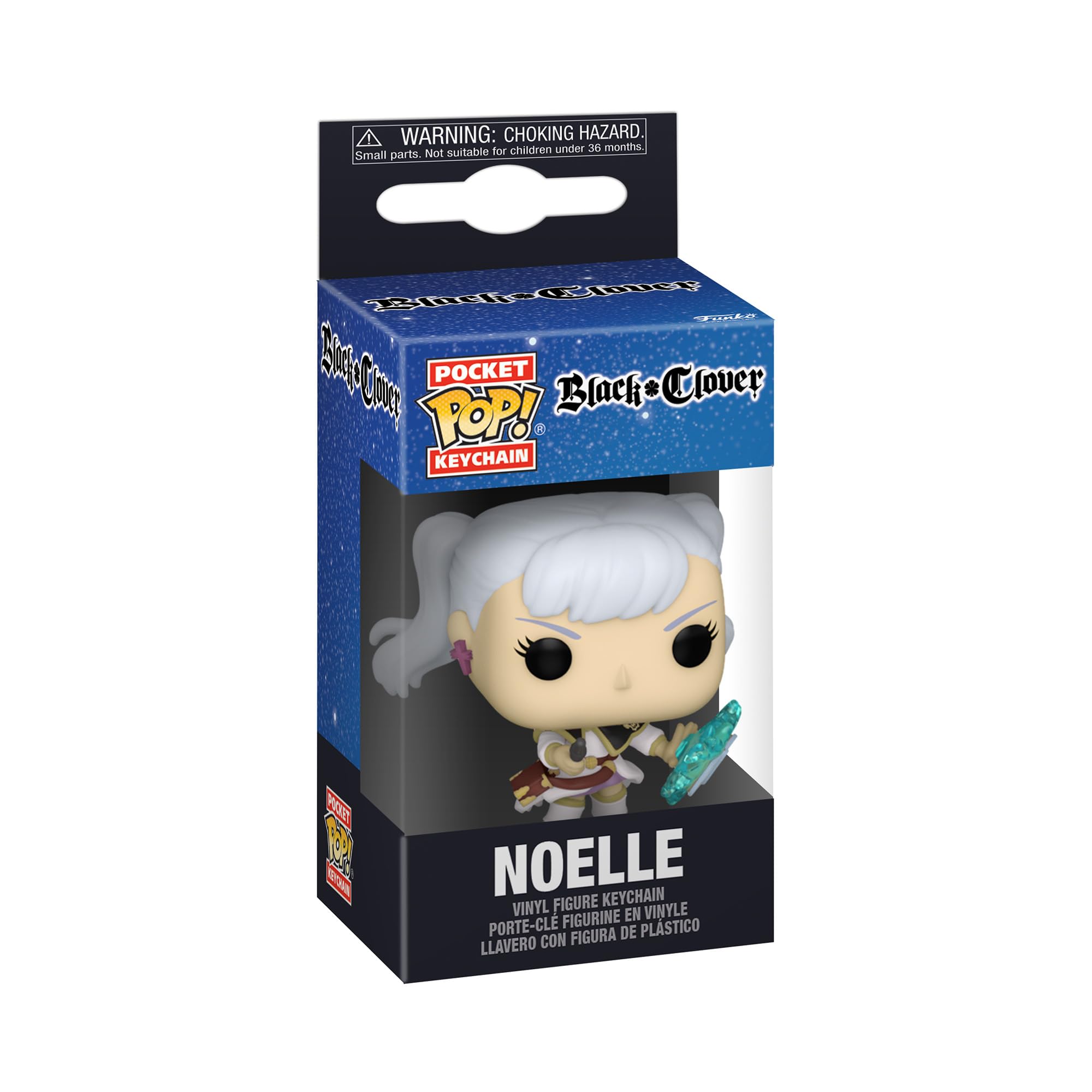 Llavero Funko Pop! Black Clover Noelle - Minifigura Coleccionable (Merchandising)