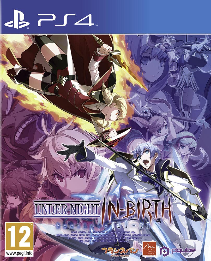 Under Night In-Birth Exe Late[Cl-R] PS4 - PAL ESP - Nuevo