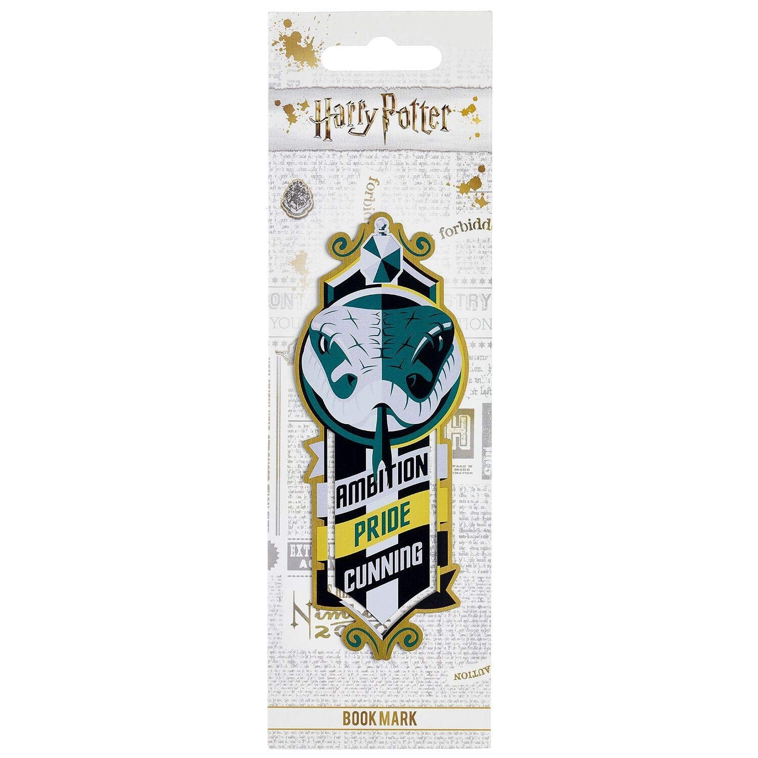 The Carat Shop MarcapáGinas Slytherin, DiseñO De Harry Potter (12x4 Cm)