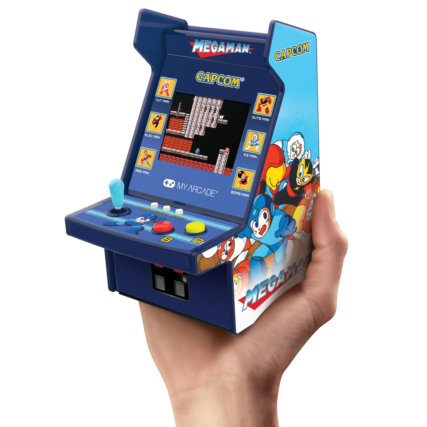 My Arcade DGUNL-4189 Mega Man Micro Player Pro Arcade rétro portable, 6 JEUX EN 1