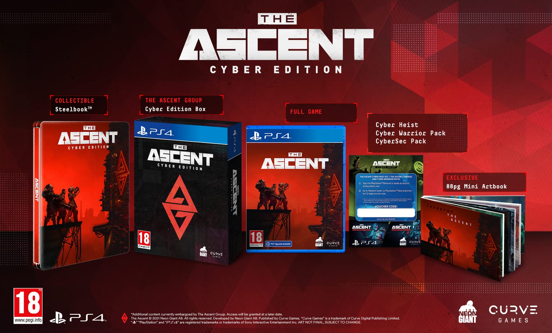 The Ascent: Cyber Edition PS4 - [PAL ESP] - Nuevo