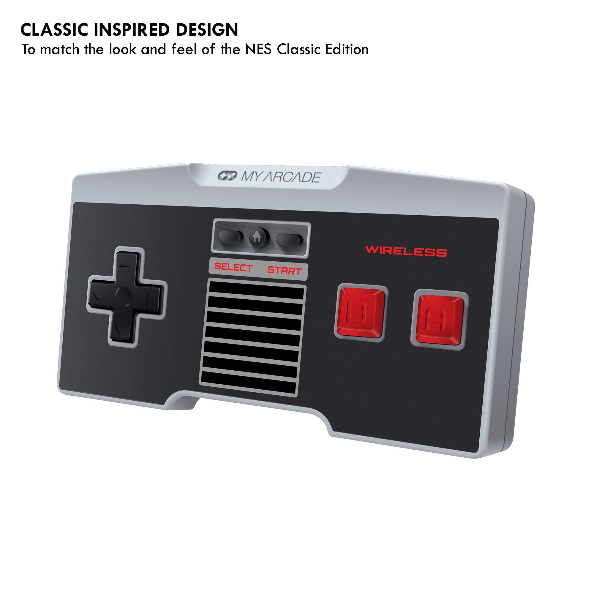 Mandos Y Controles Retro Gaming Wireless Para Nes Classic (Retro)