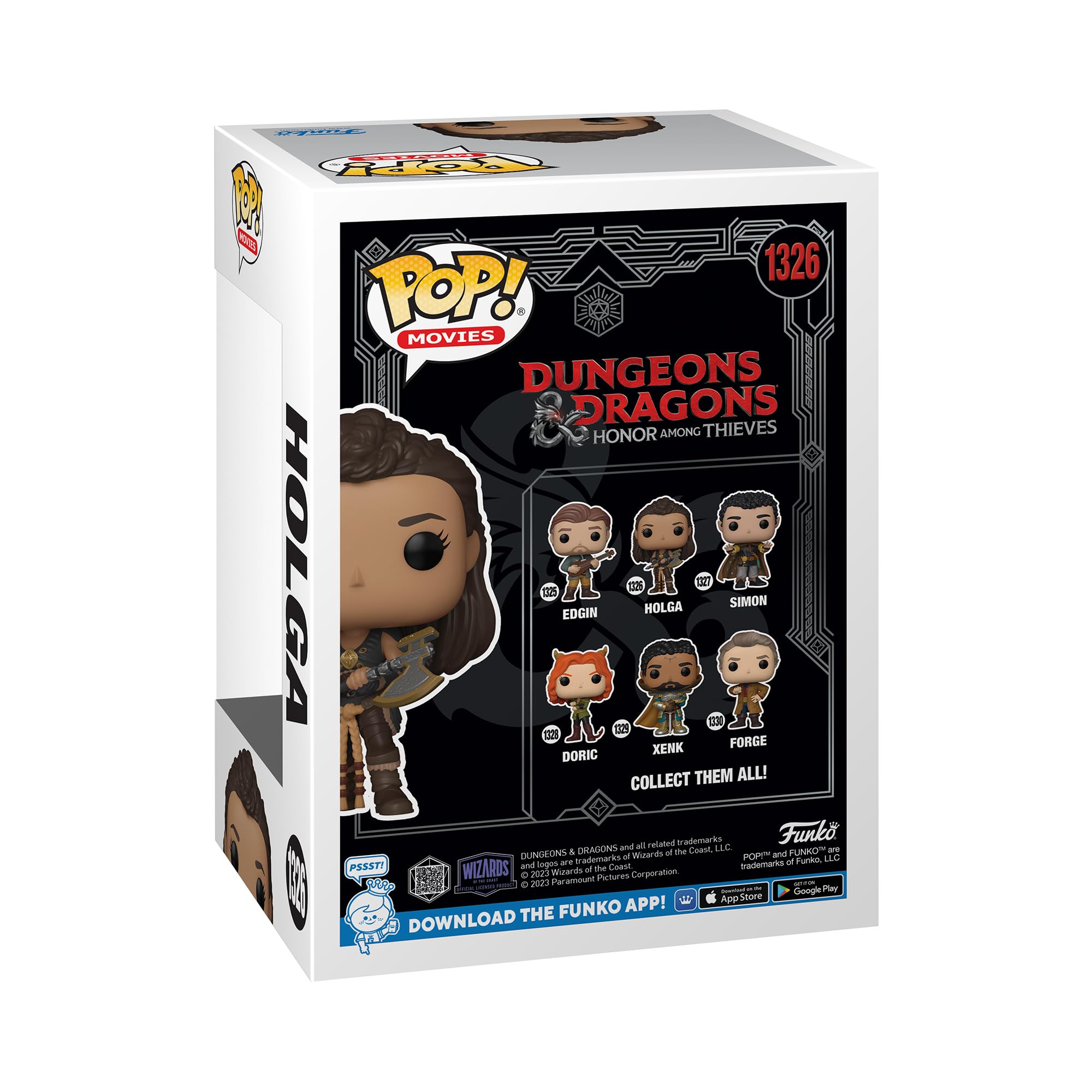 Funko Pop! Movies: Dungeons & Dragons - Holga - D&D - Figura De Vinilo Coleccionable - Idea De Regalo- Mercancia Oficial - Juguetes Para NiñOs Y Adultos - Video Games Fans